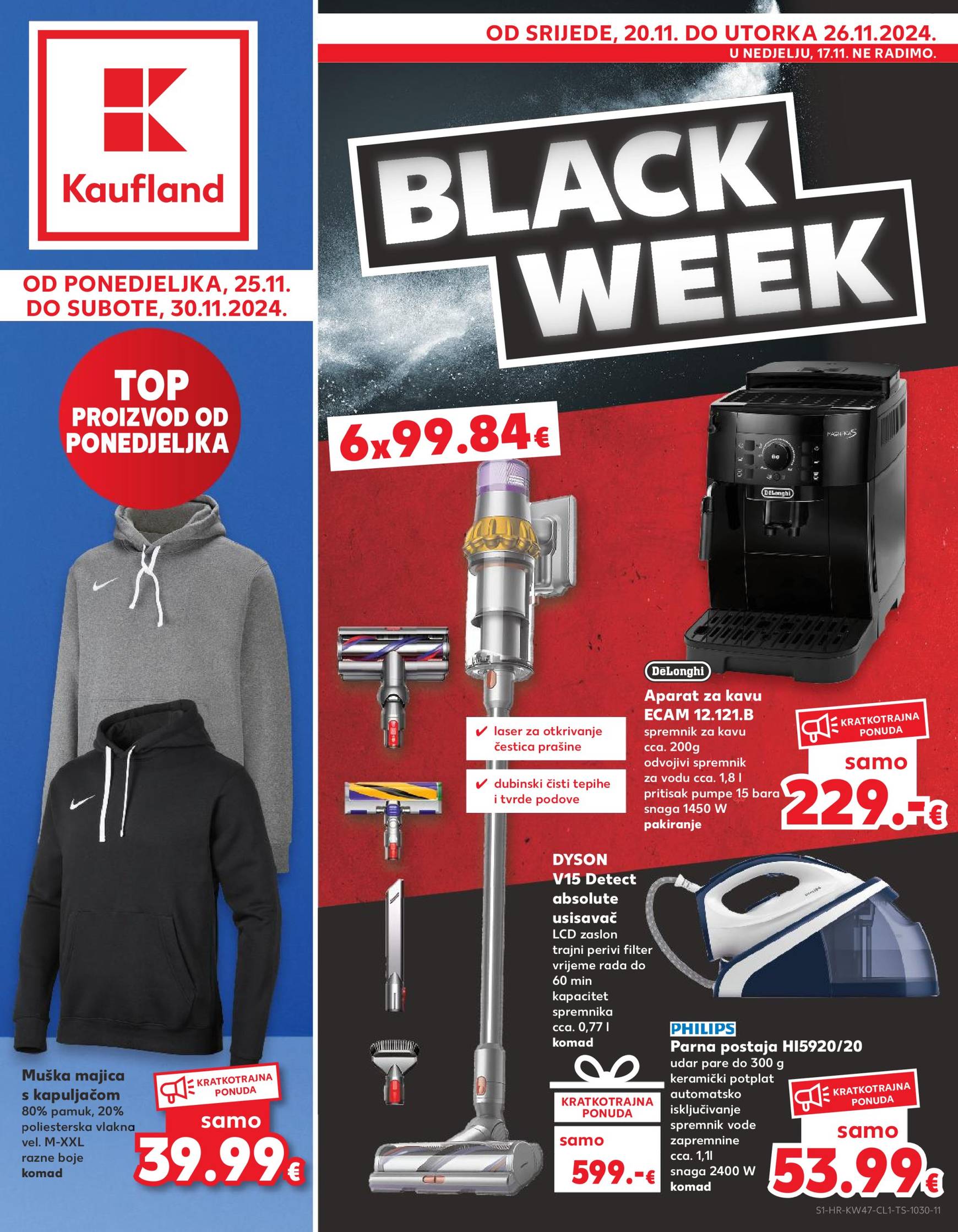 kaufland - Kaufland - Black Friday katalog vrijedi od 20.11. do 30.11.