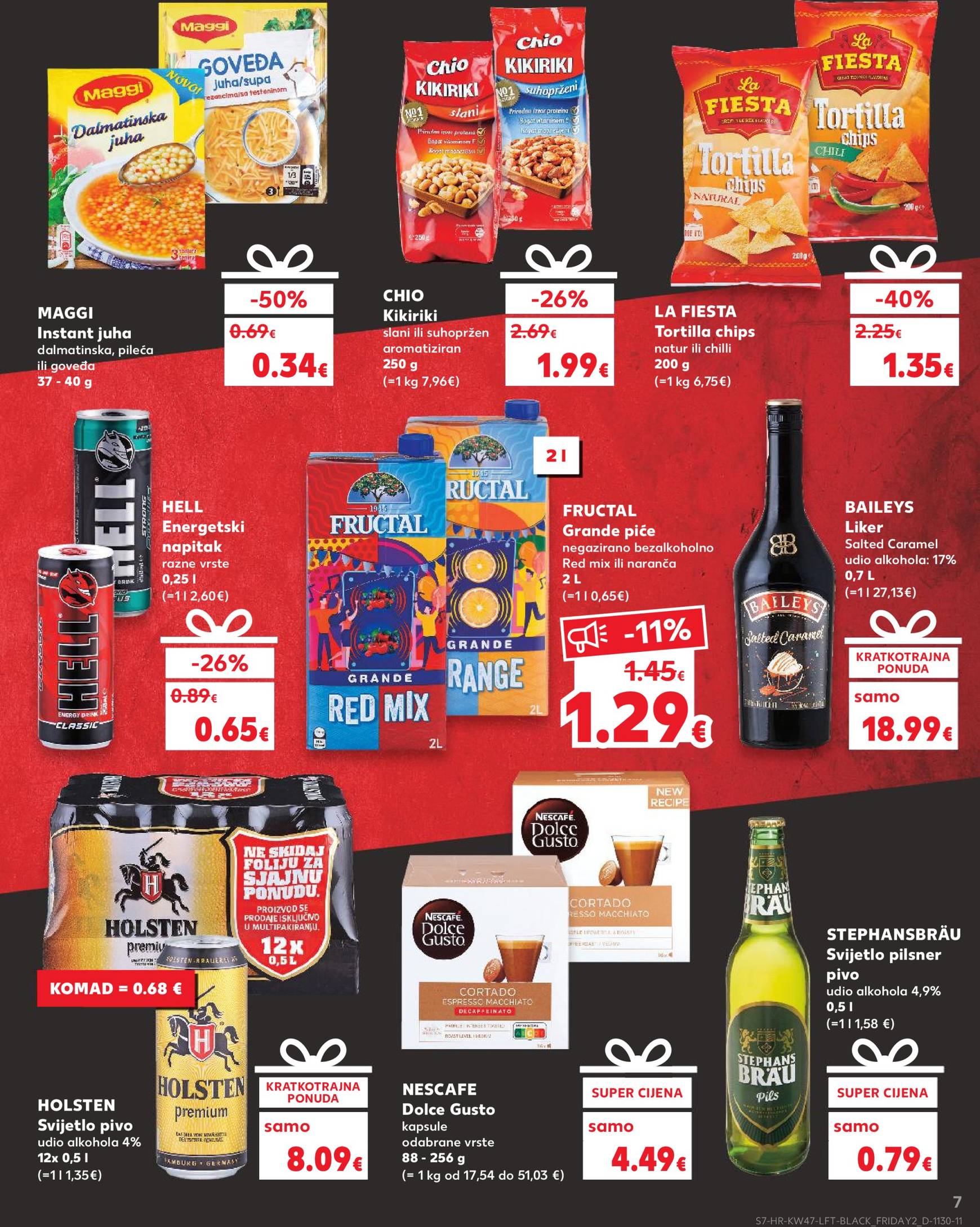 kaufland - Kaufland - Black Friday katalog vrijedi od 20.11. do 26.11. - page: 7