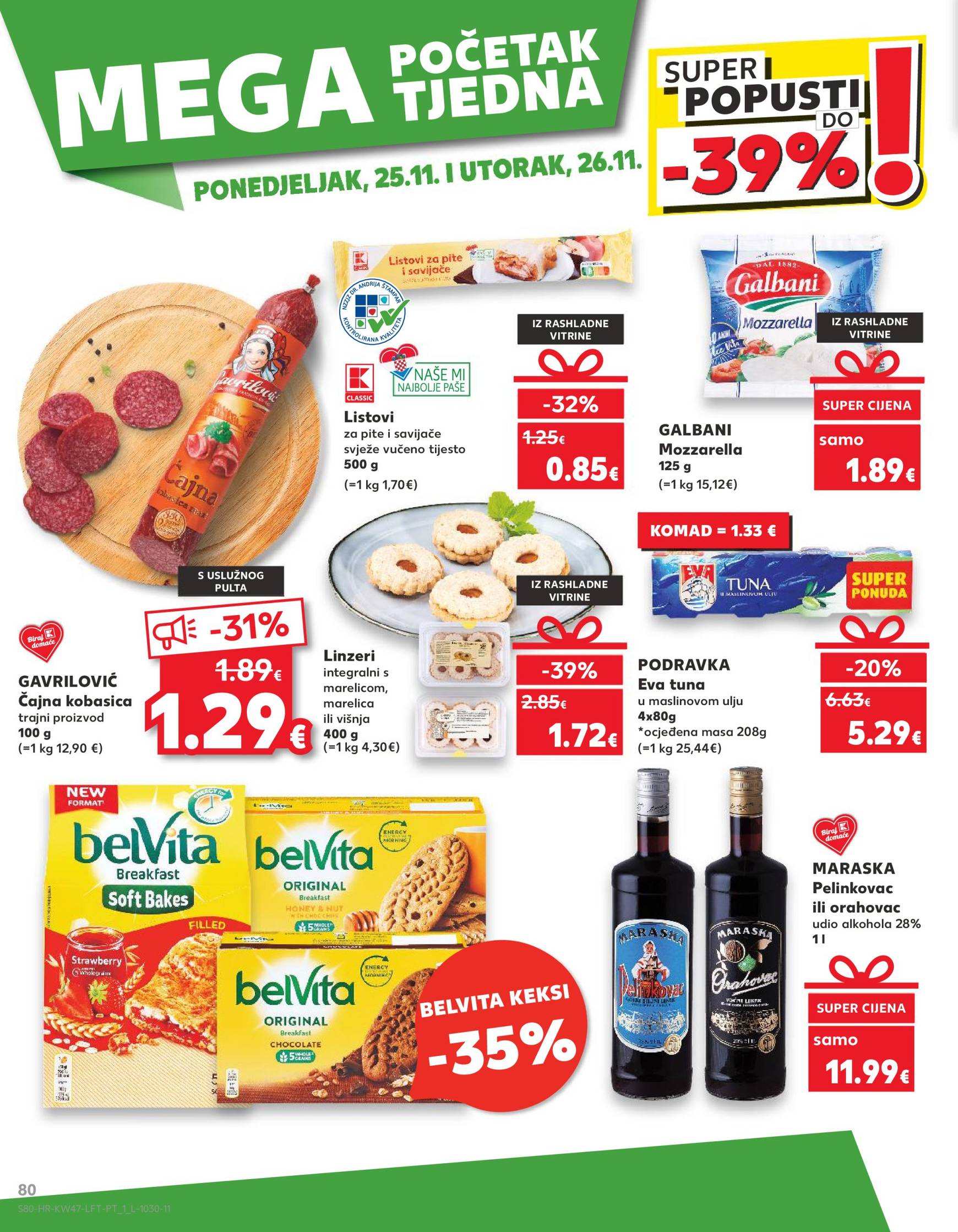 kaufland - Kaufland - Black Friday katalog vrijedi od 20.11. do 26.11. - page: 80