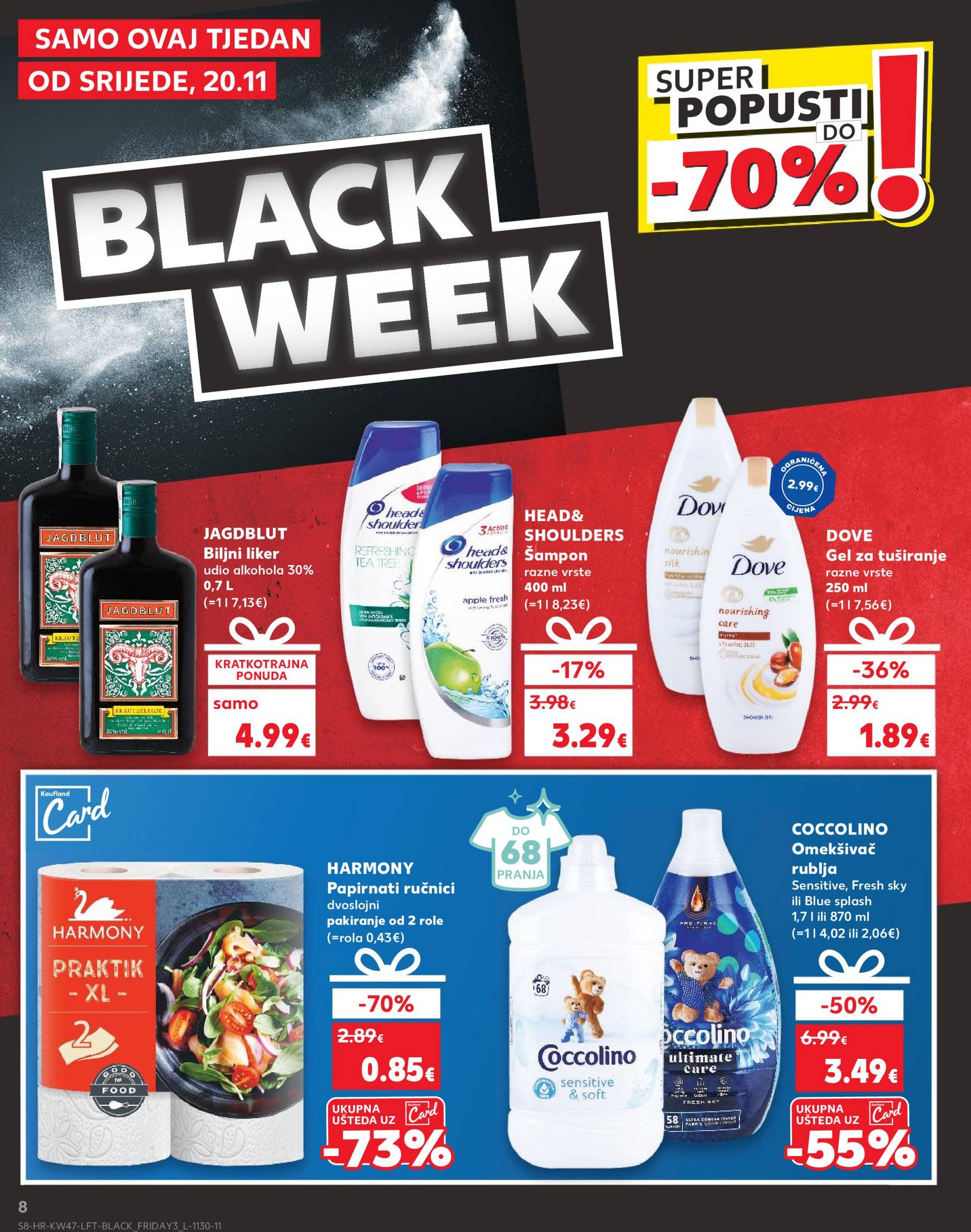 kaufland - Kaufland - Black Friday katalog vrijedi od 20.11. do 26.11. - page: 8