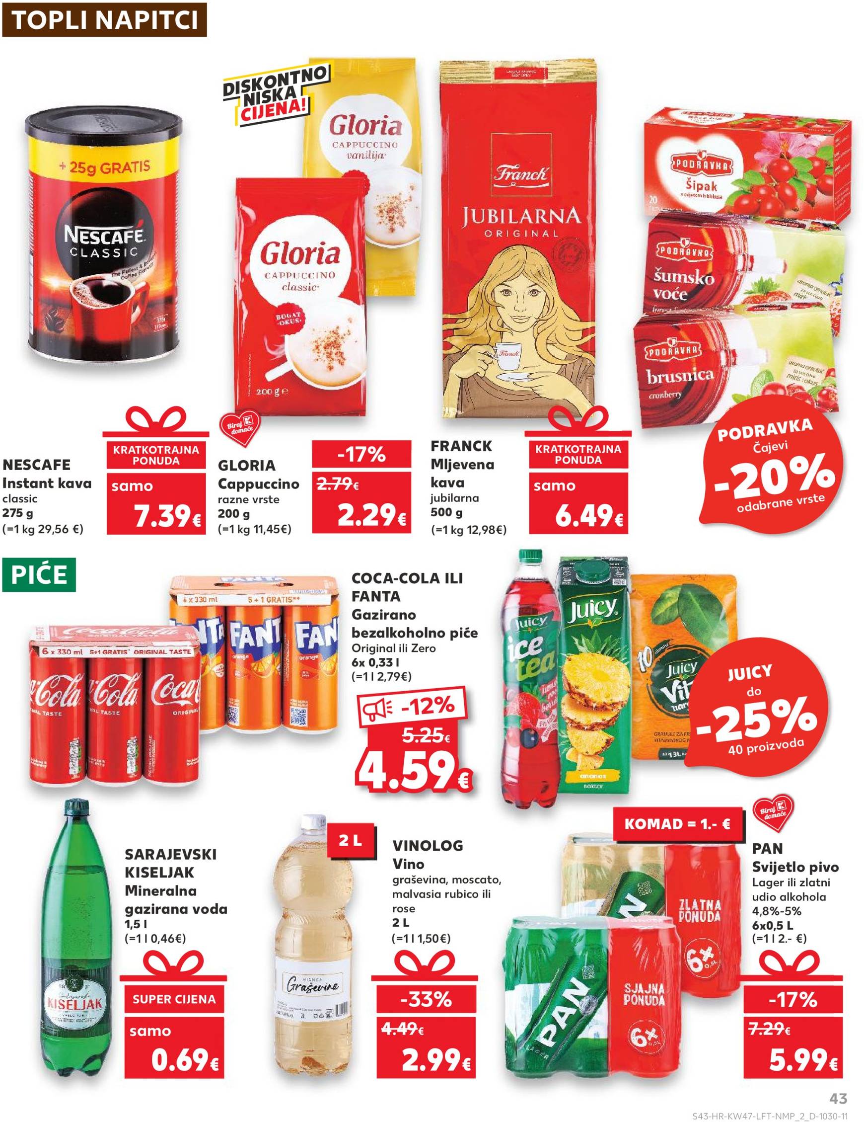 kaufland - Kaufland - Black Friday katalog vrijedi od 20.11. do 26.11. - page: 43