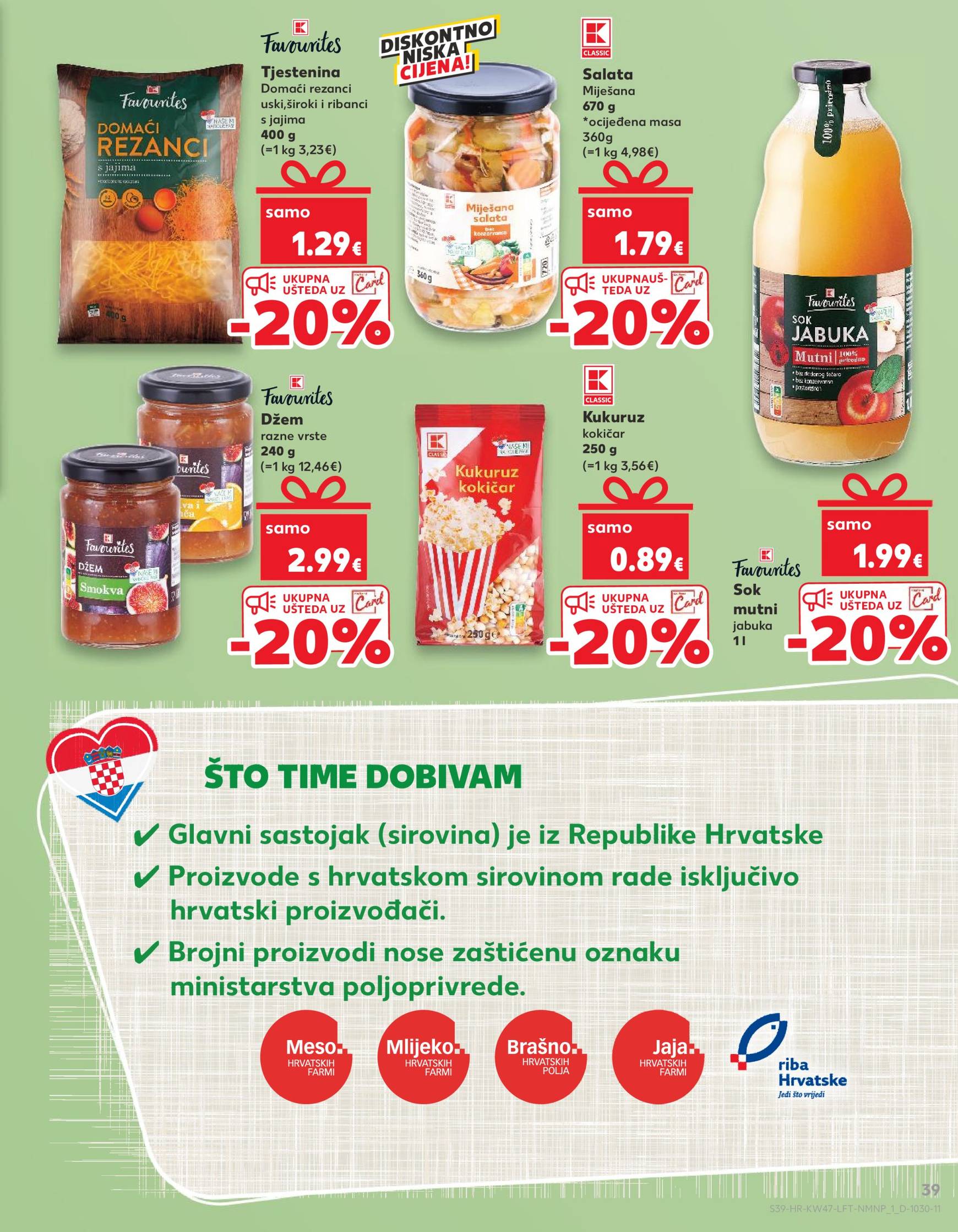 kaufland - Kaufland - Black Friday katalog vrijedi od 20.11. do 26.11. - page: 39