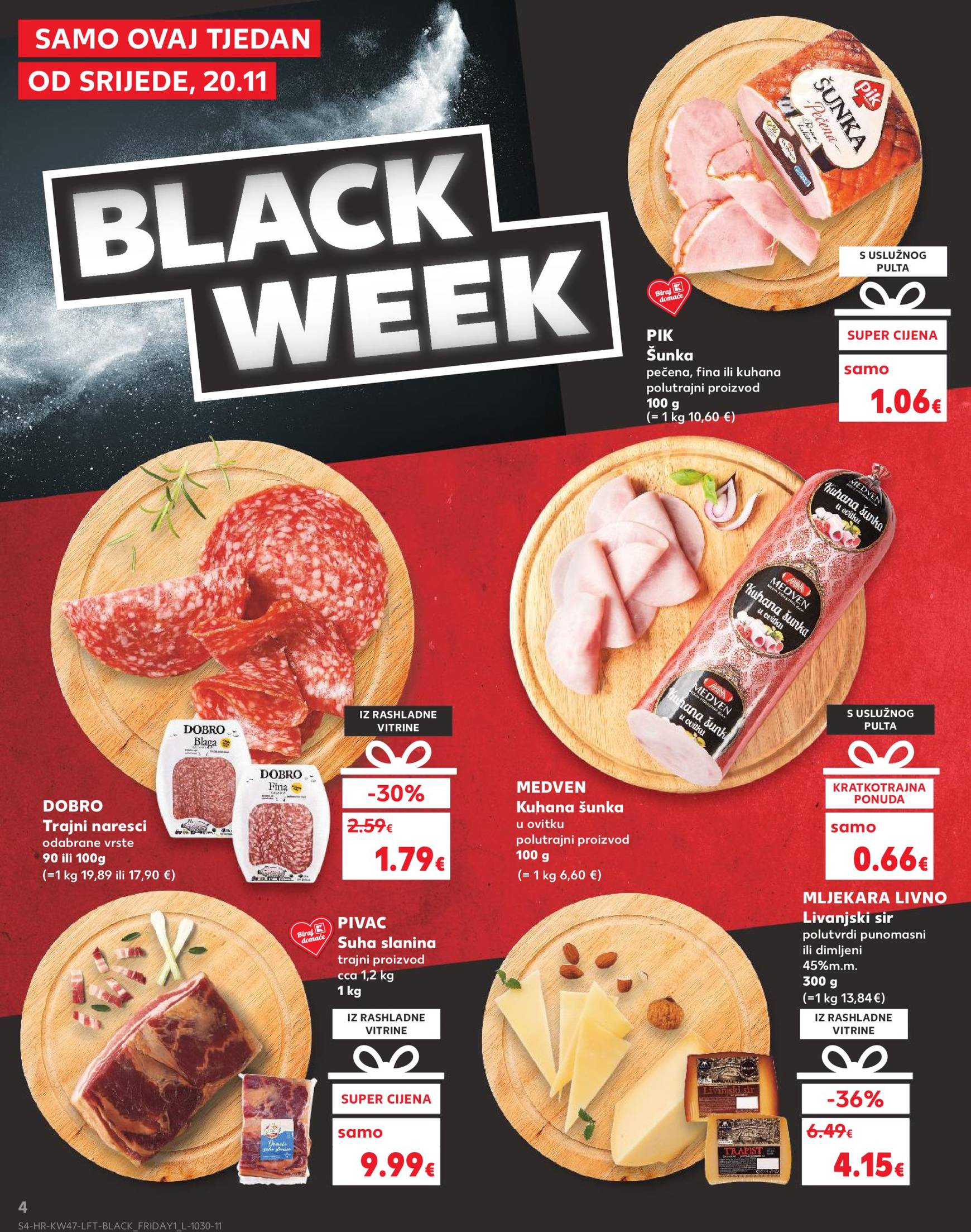 kaufland - Kaufland - Black Friday katalog vrijedi od 20.11. do 26.11. - page: 4