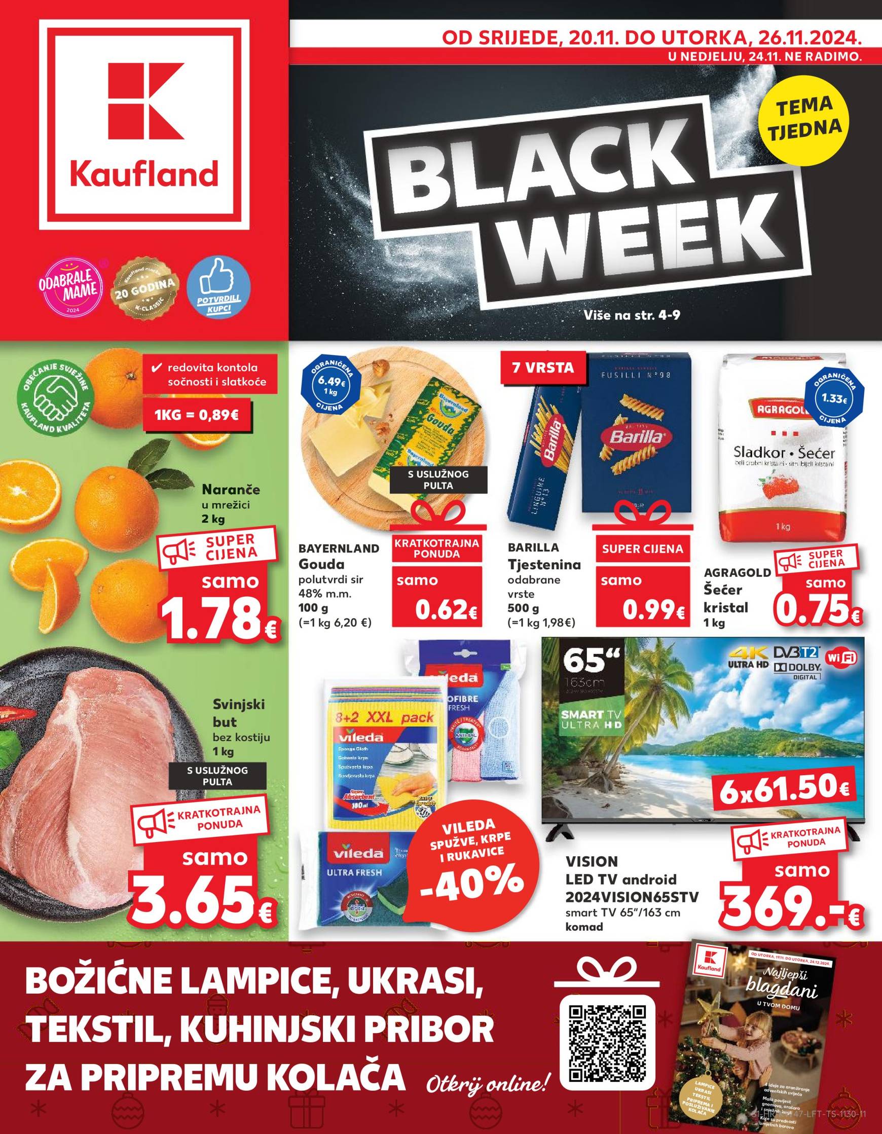 kaufland - Kaufland - Black Friday katalog vrijedi od 20.11. do 26.11.