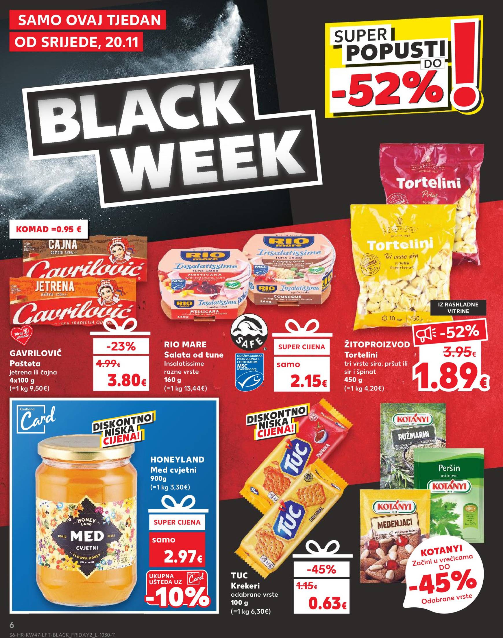 kaufland - Kaufland - Black Friday katalog vrijedi od 20.11. do 26.11. - page: 6