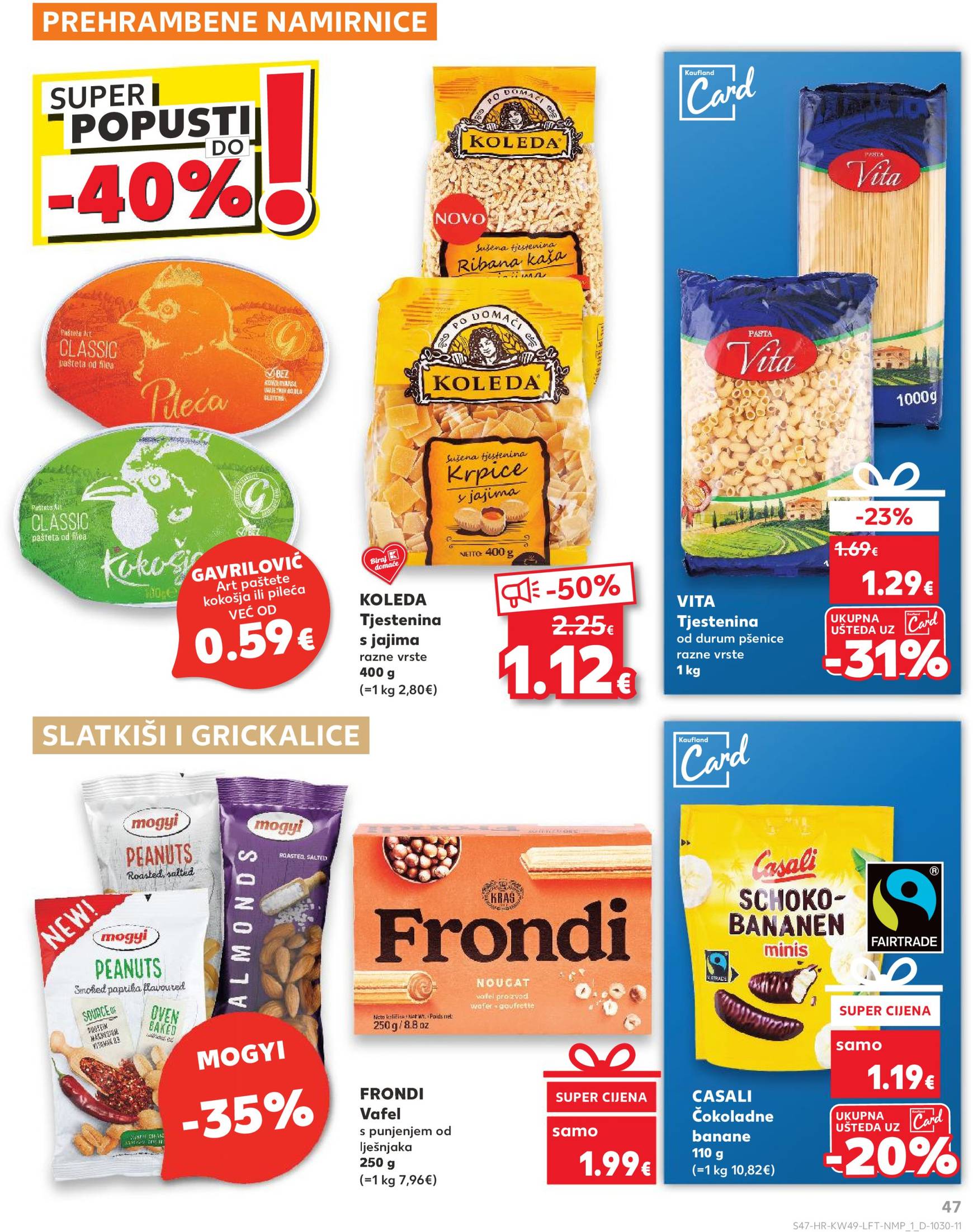 kaufland - Kaufland katalog vrijedi od 04.12. do 10.12. - page: 47