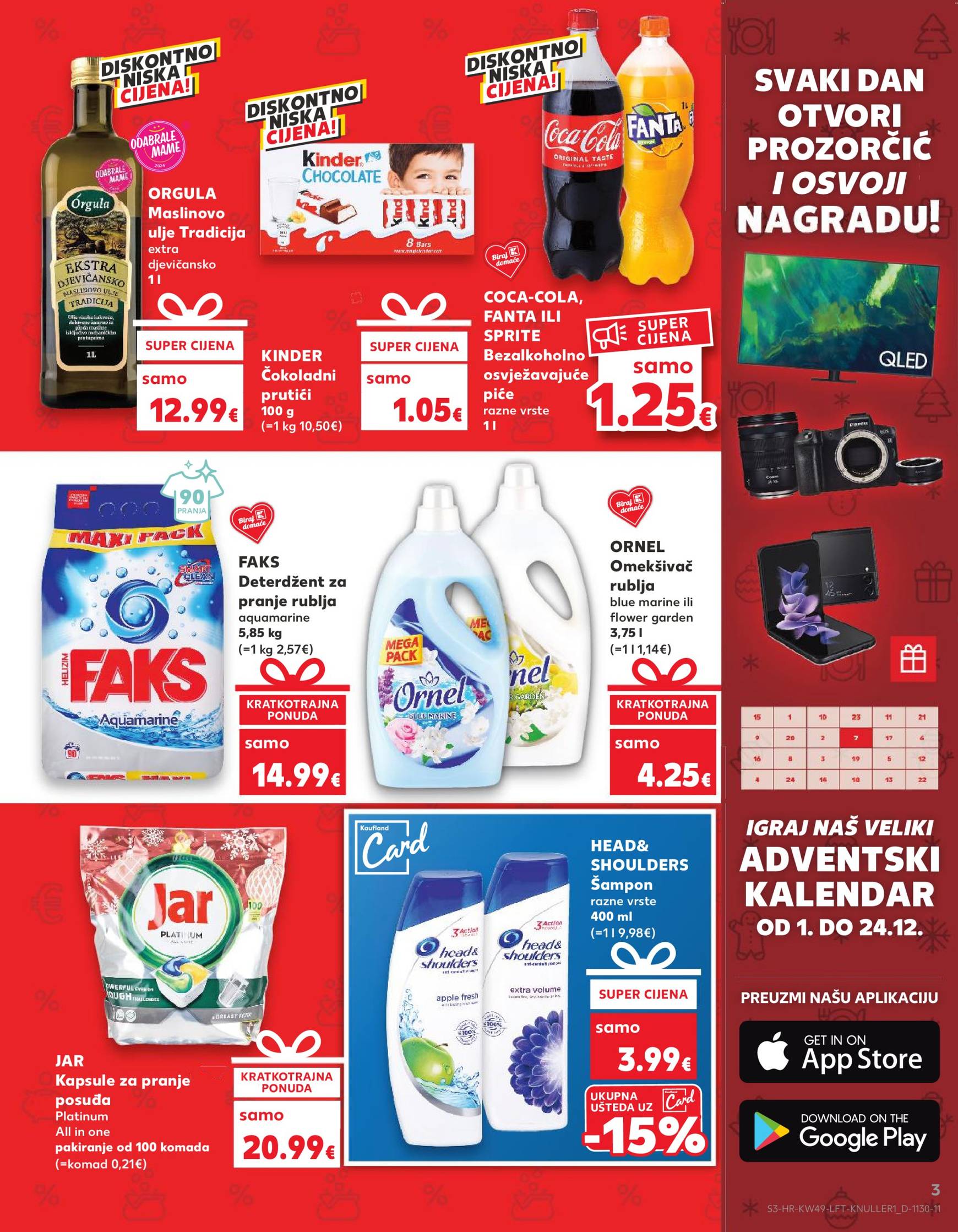 kaufland - Kaufland katalog vrijedi od 04.12. do 10.12. - page: 3