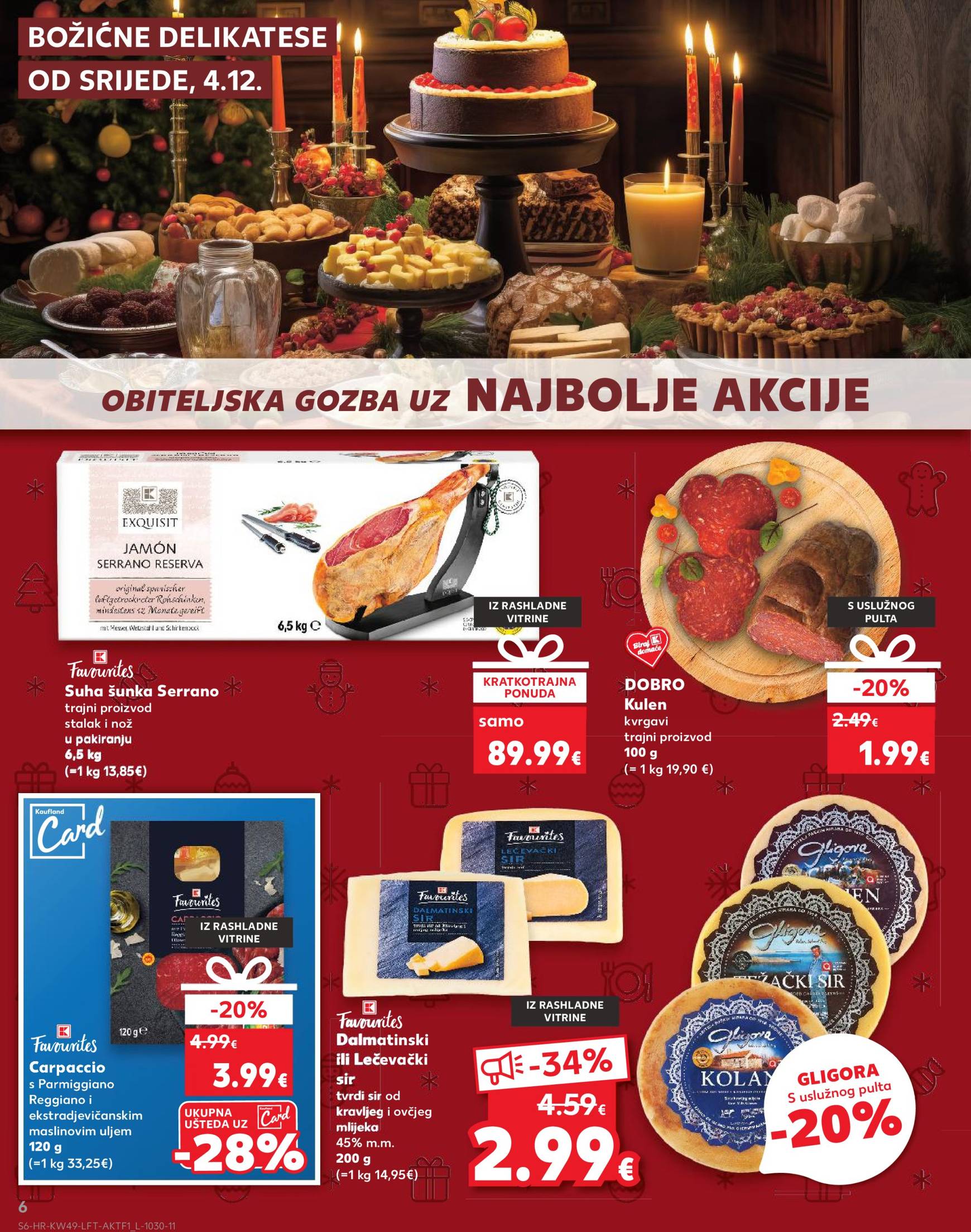 kaufland - Kaufland katalog vrijedi od 04.12. do 10.12. - page: 6