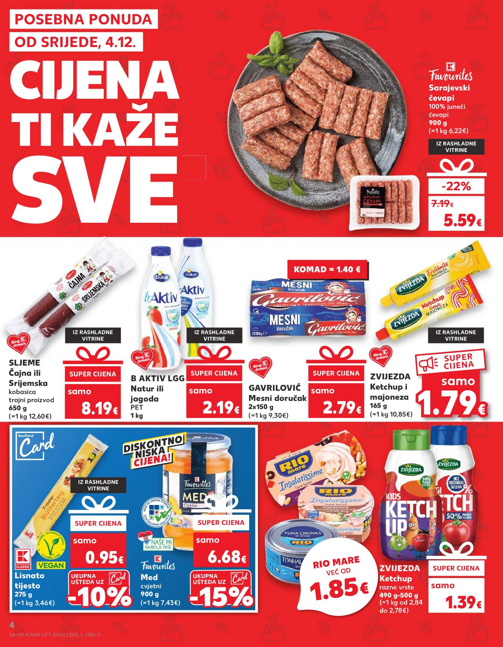 kaufland - Kaufland katalog vrijedi od 04.12. do 10.12. - page: 4