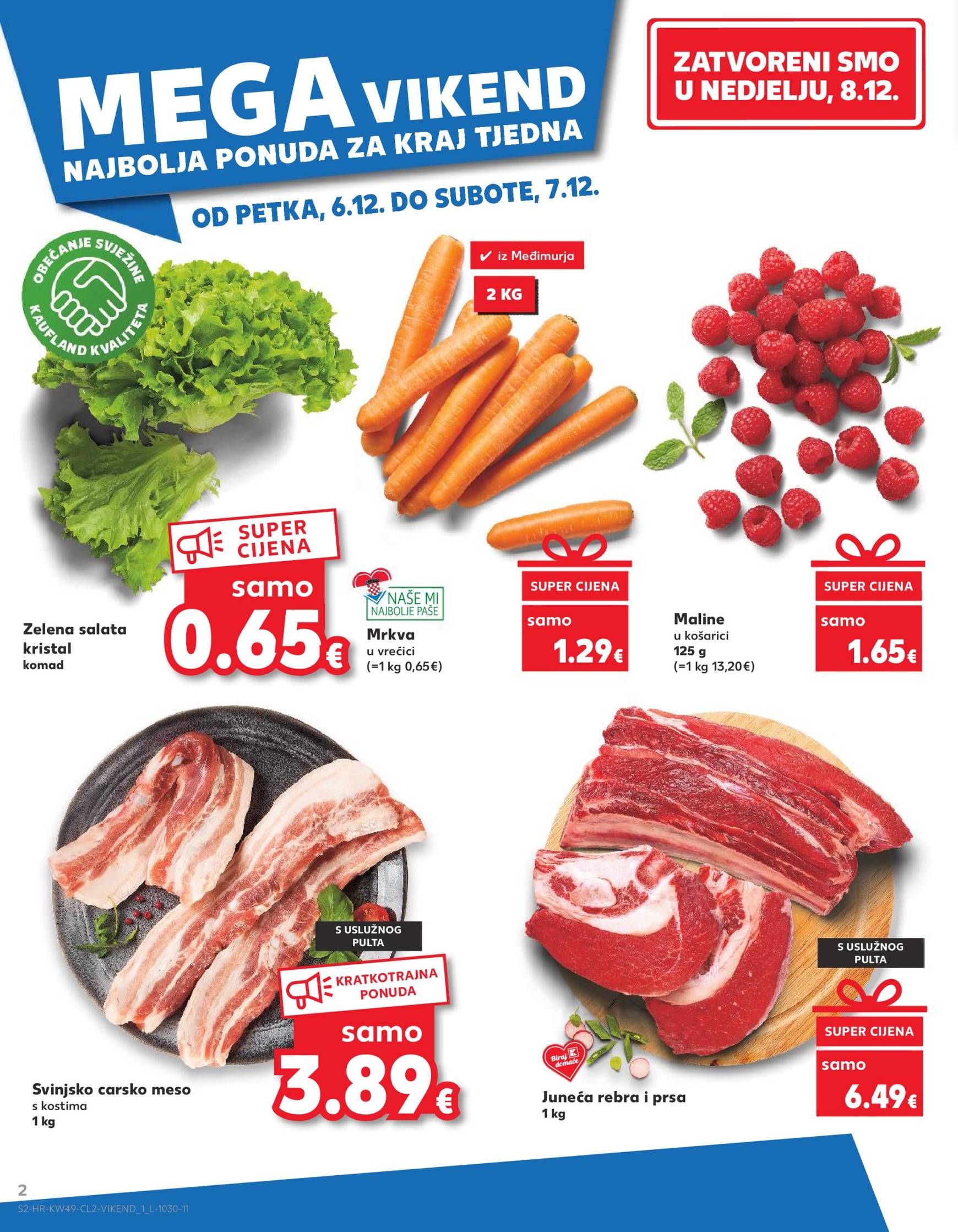 kaufland - Kaufland katalog vrijedi od 06.12. do 10.12. - page: 2