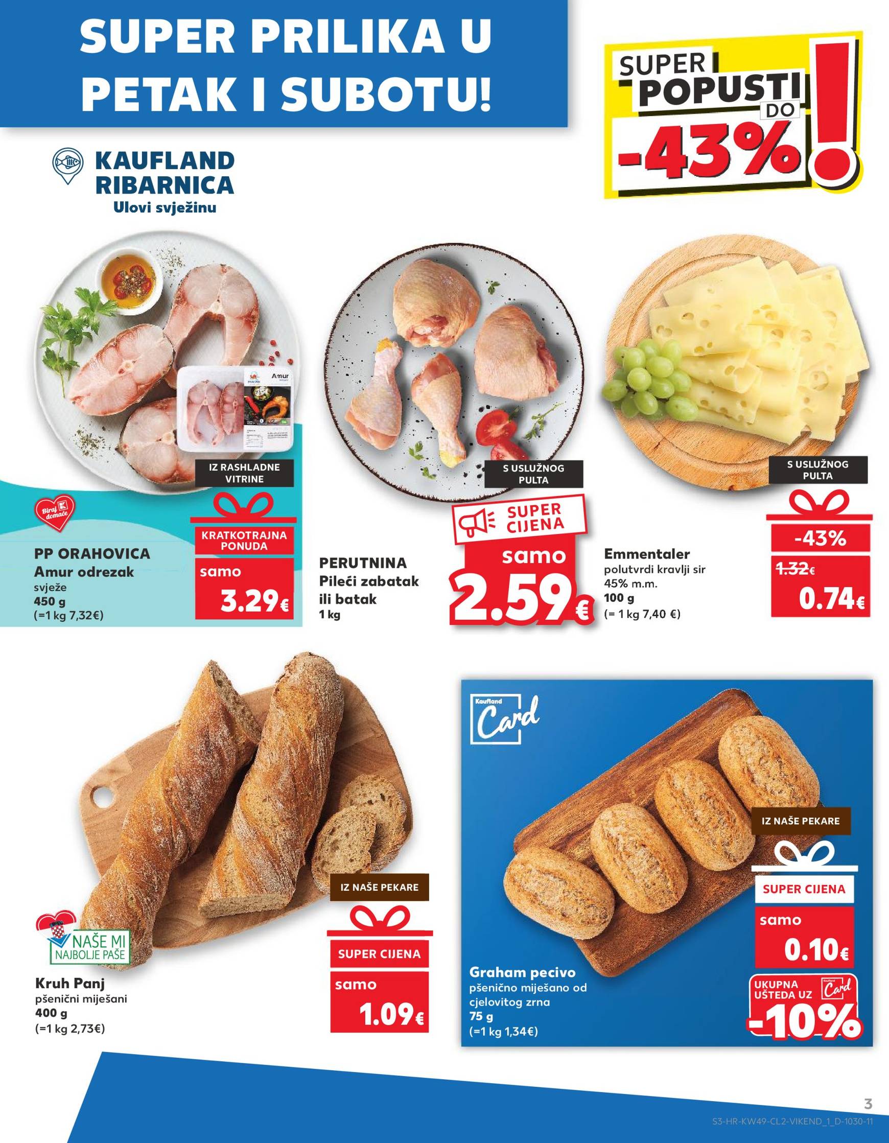 kaufland - Kaufland katalog vrijedi od 06.12. do 10.12. - page: 3