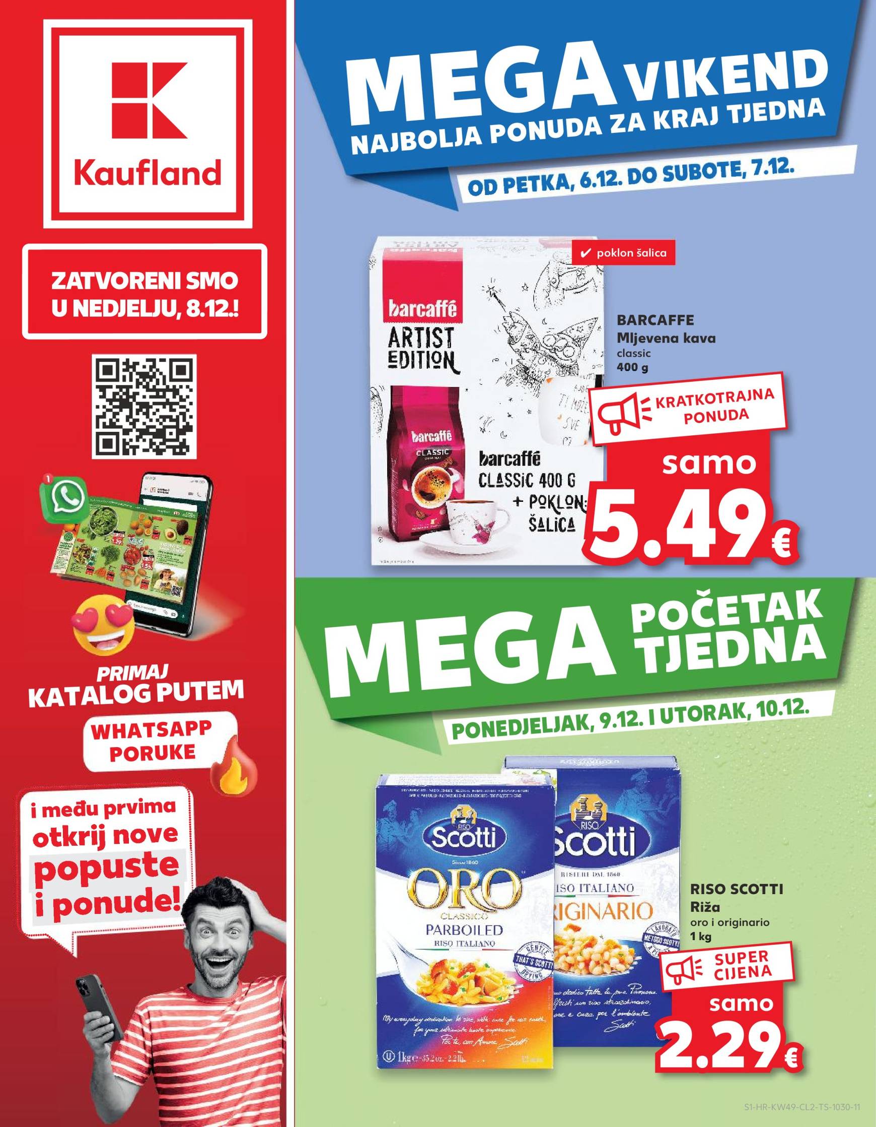 kaufland - Kaufland katalog vrijedi od 06.12. do 10.12. - page: 1