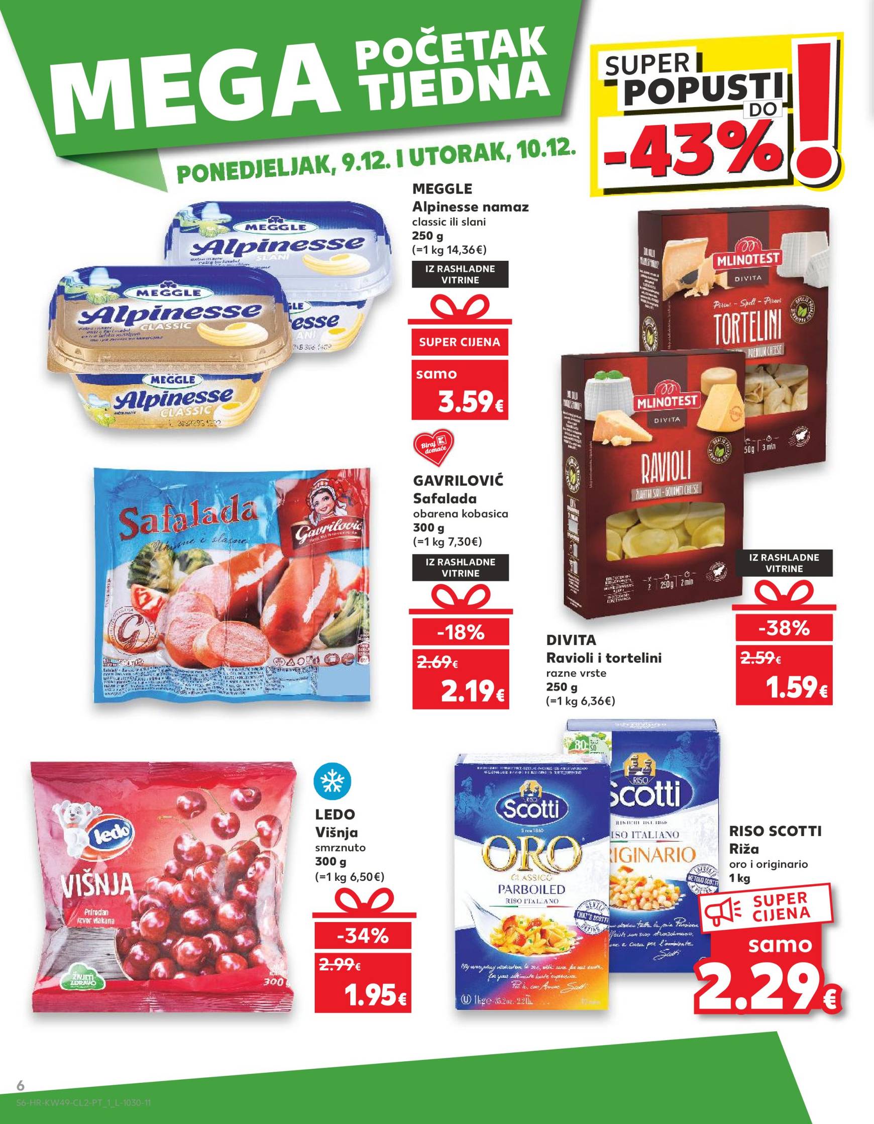 kaufland - Kaufland katalog vrijedi od 06.12. do 10.12. - page: 6