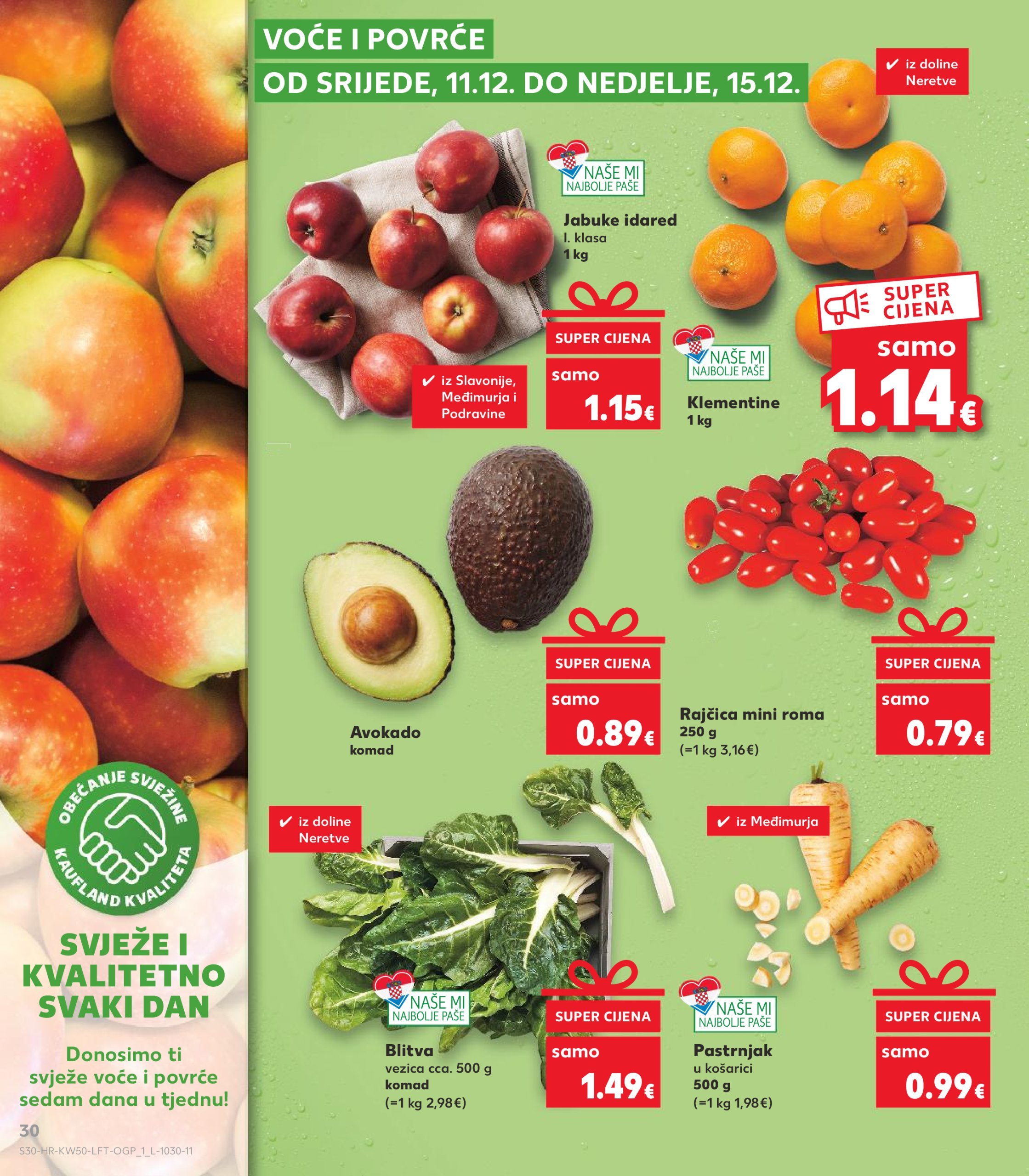 kaufland - Kaufland katalog vrijedi od 11.12. do 17.12. - page: 30