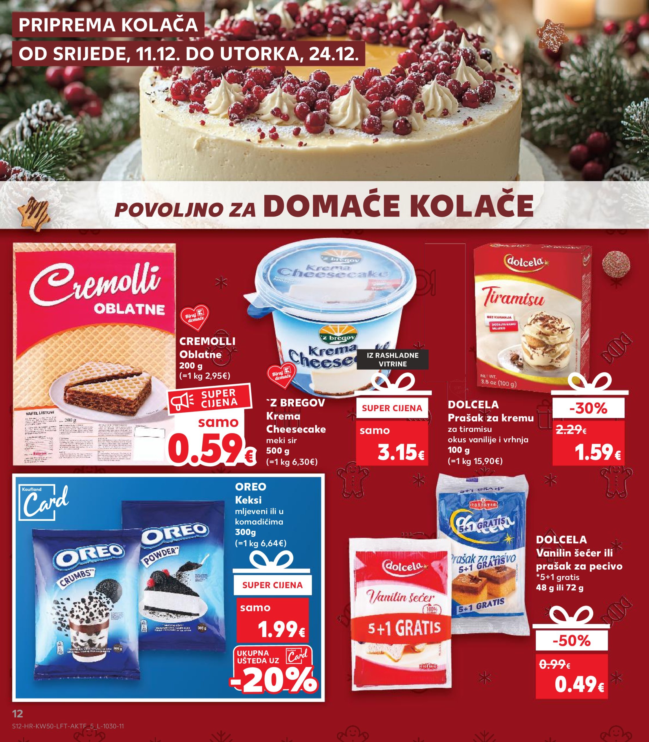 kaufland - Kaufland katalog vrijedi od 11.12. do 17.12. - page: 12