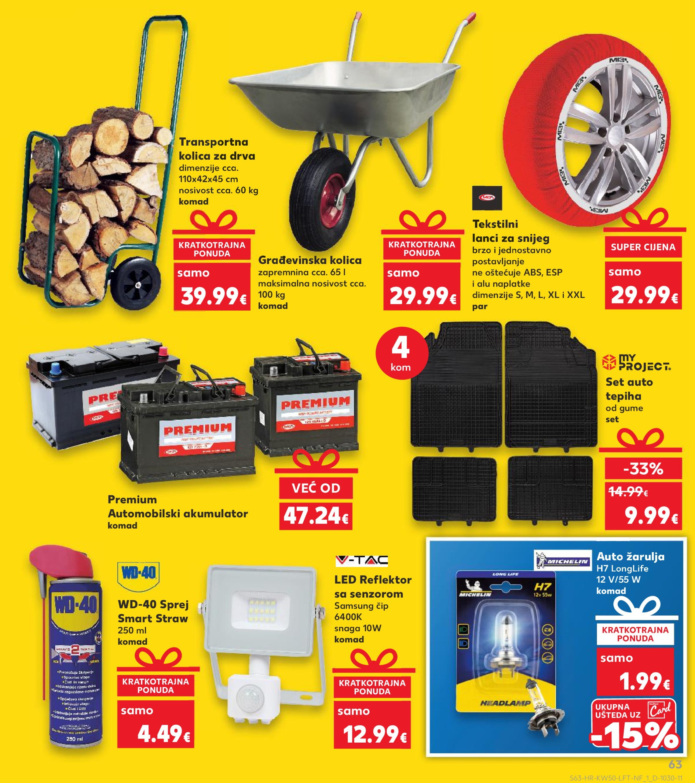 kaufland - Kaufland katalog vrijedi od 11.12. do 17.12. - page: 63