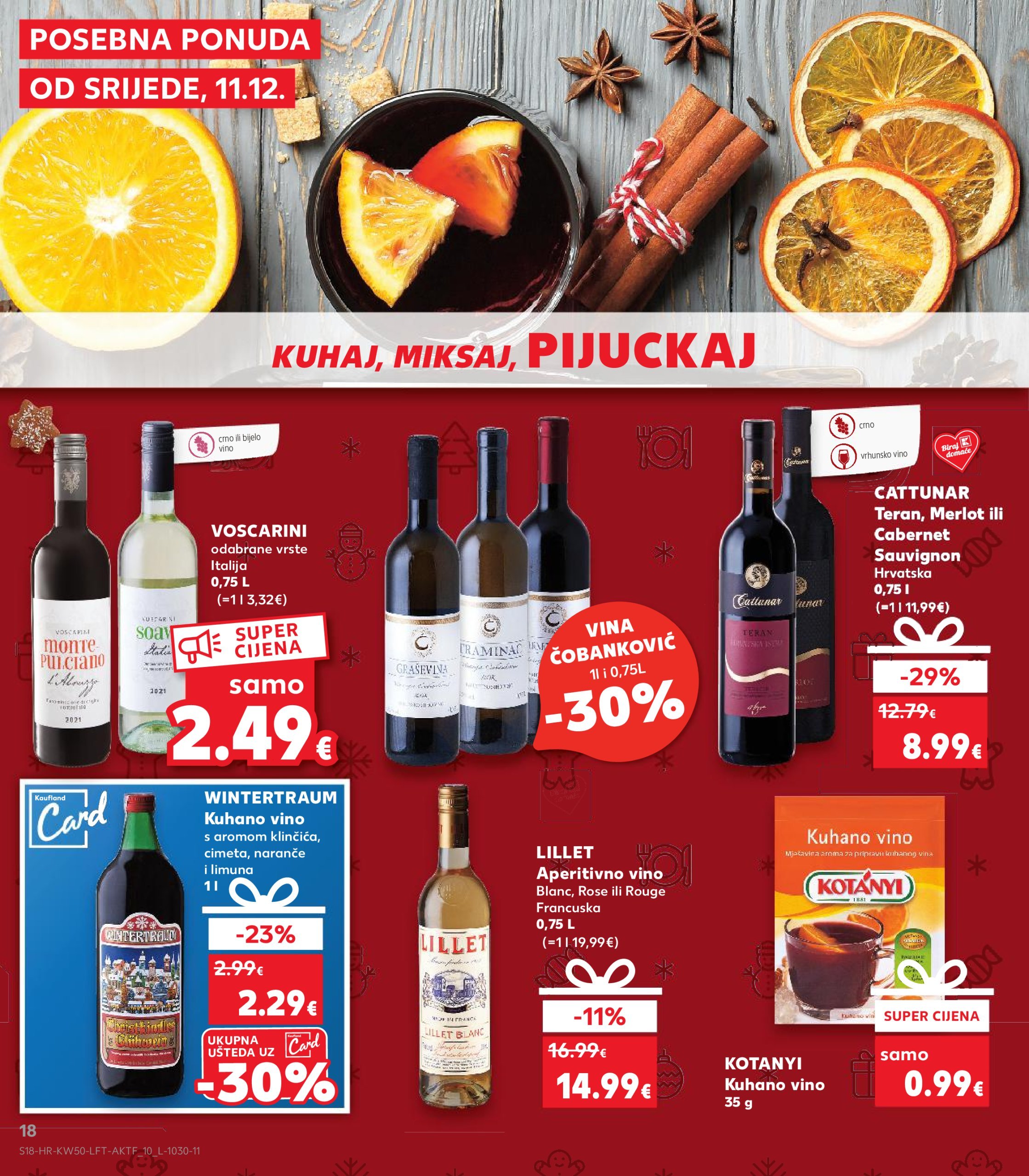 kaufland - Kaufland katalog vrijedi od 11.12. do 17.12. - page: 18