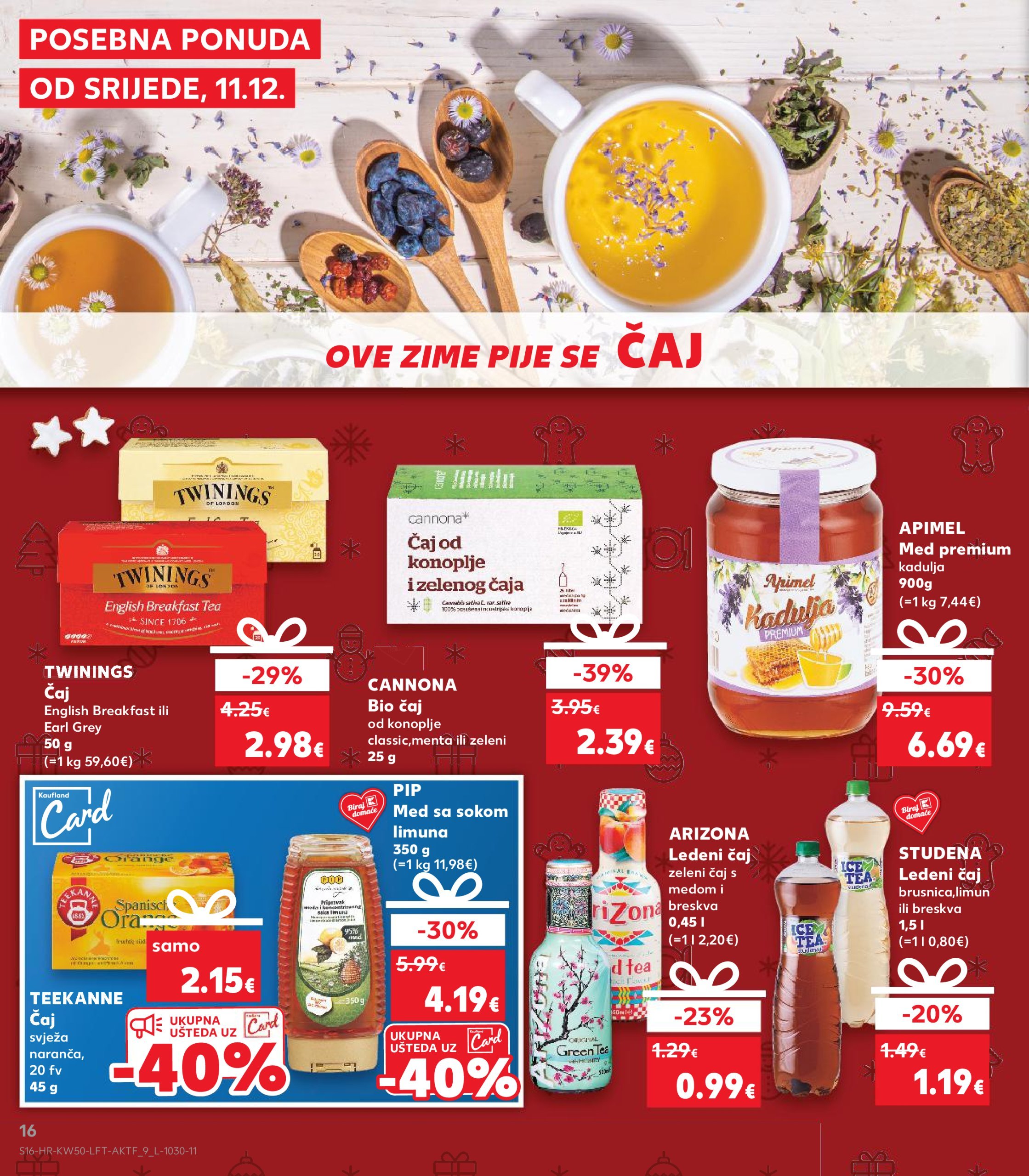 kaufland - Kaufland katalog vrijedi od 11.12. do 17.12. - page: 16