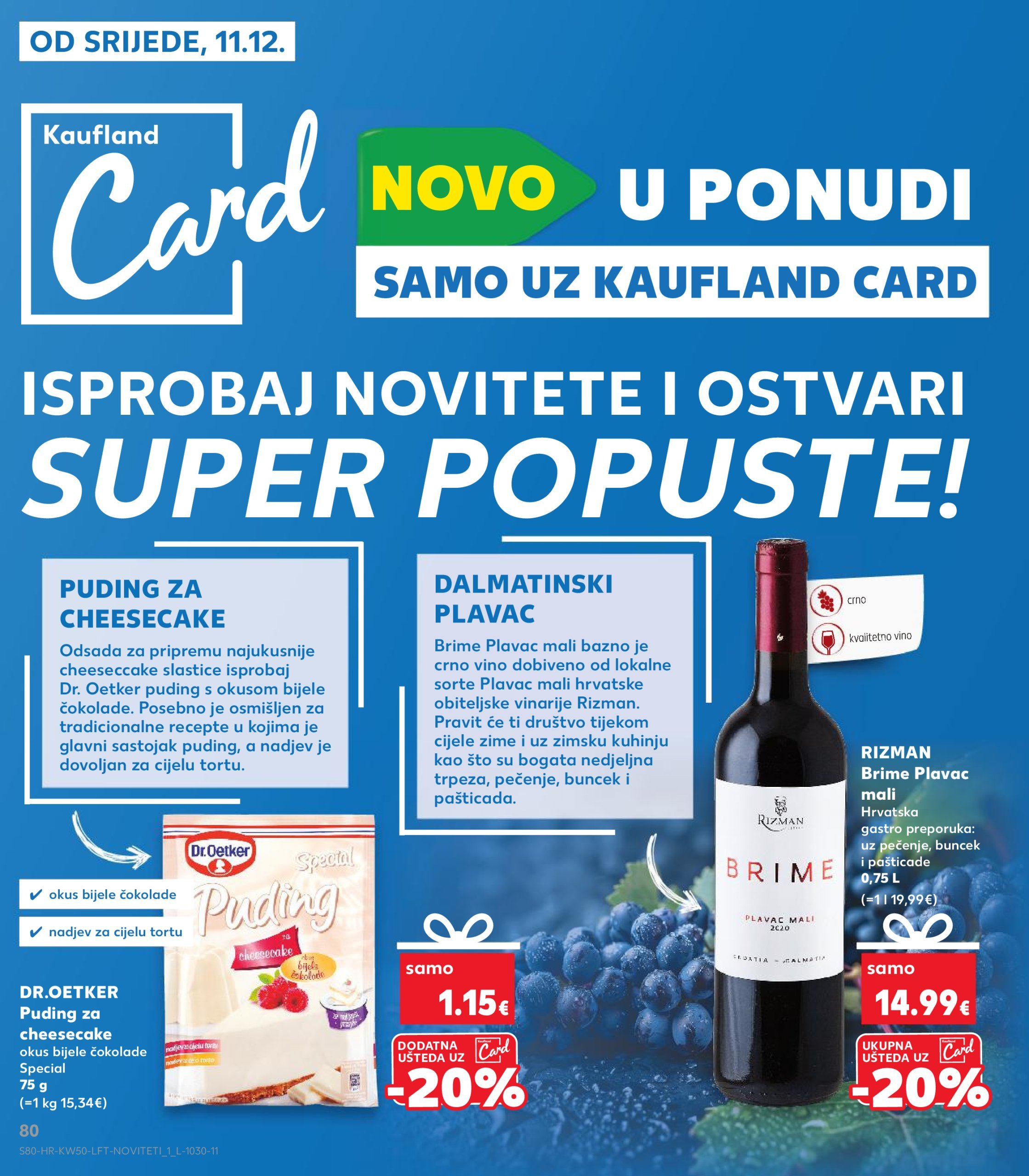 kaufland - Kaufland katalog vrijedi od 11.12. do 17.12. - page: 80