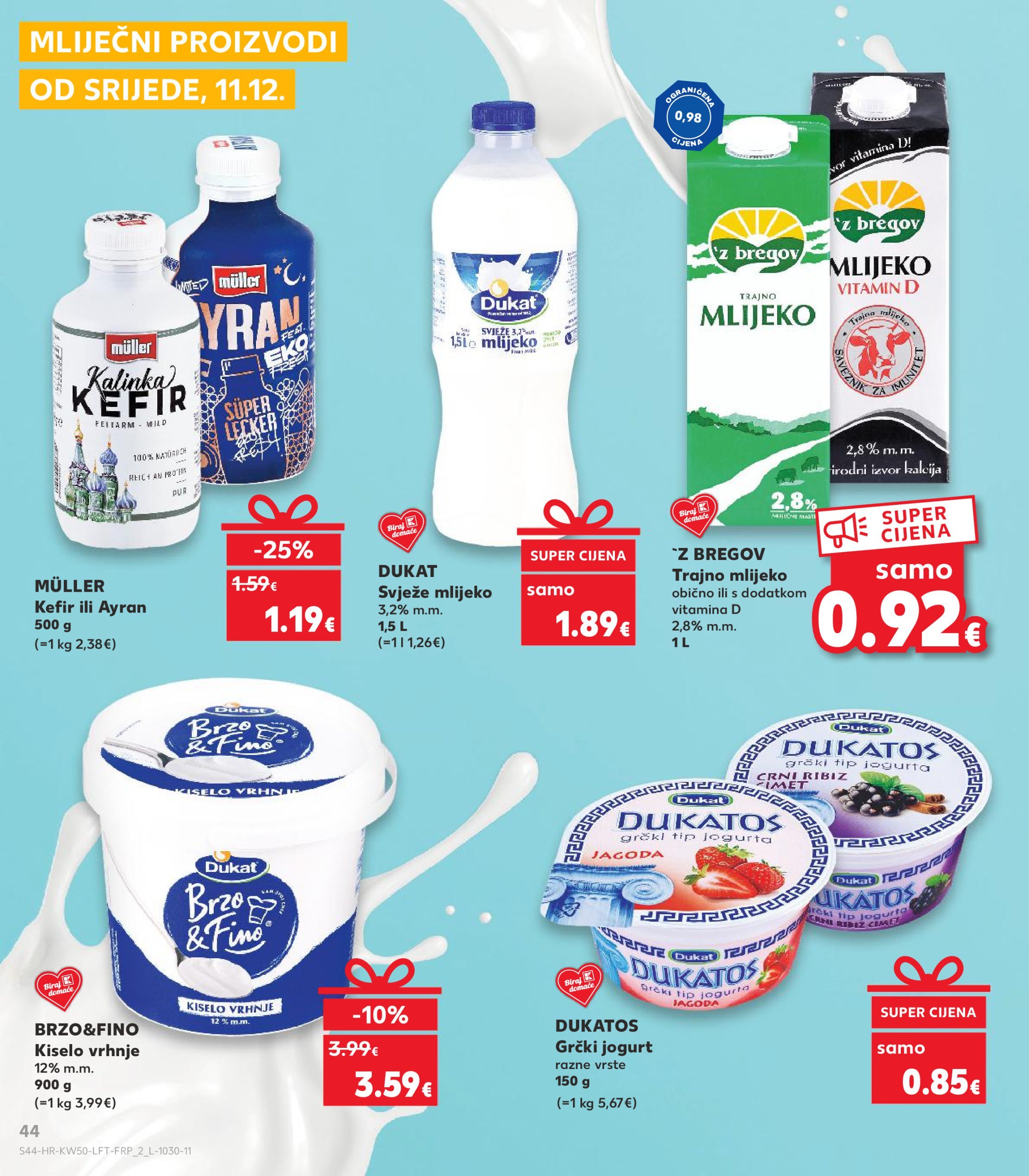 kaufland - Kaufland katalog vrijedi od 11.12. do 17.12. - page: 44