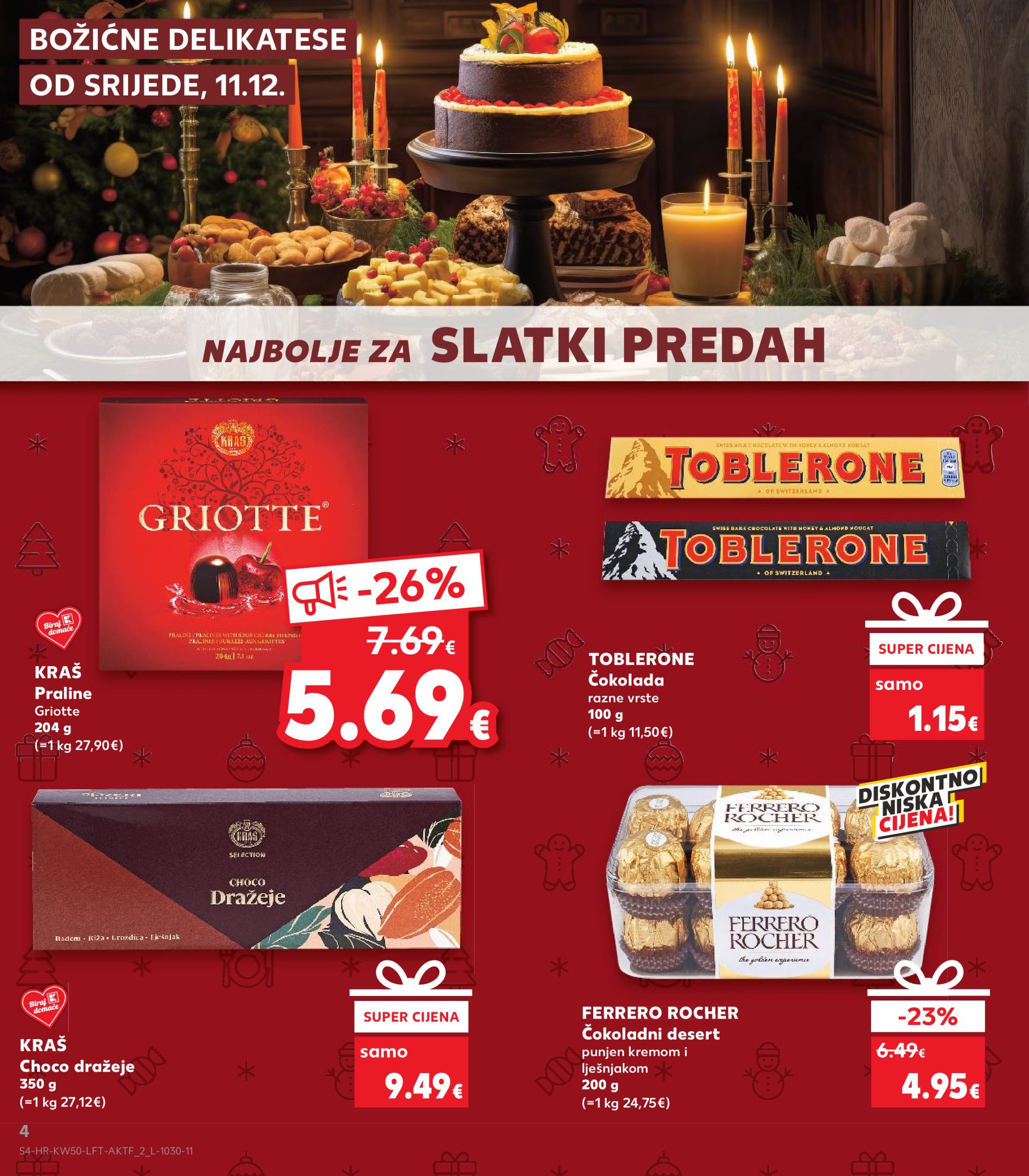 kaufland - Kaufland katalog vrijedi od 11.12. do 17.12. - page: 4