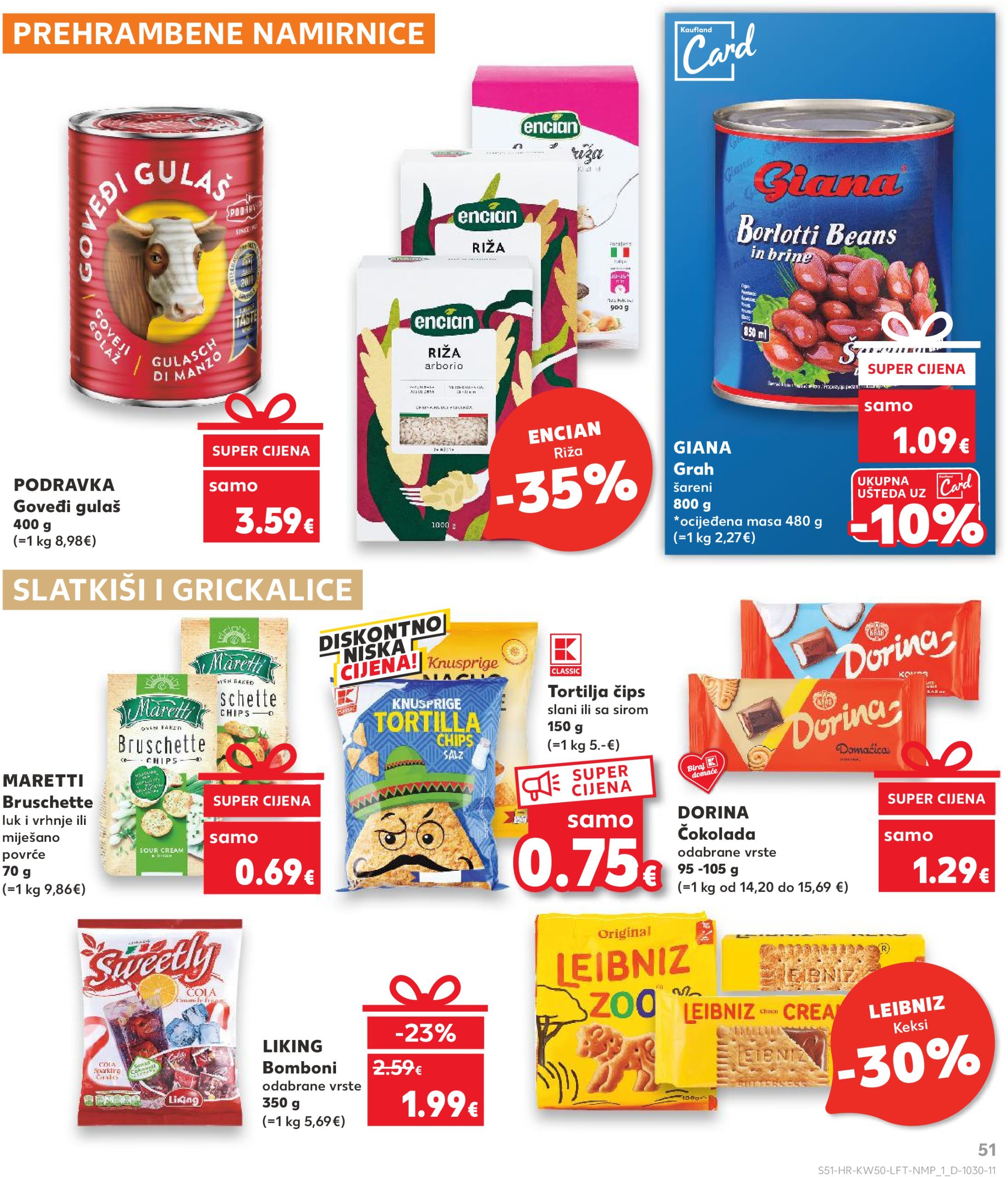 kaufland - Kaufland katalog vrijedi od 11.12. do 17.12. - page: 51