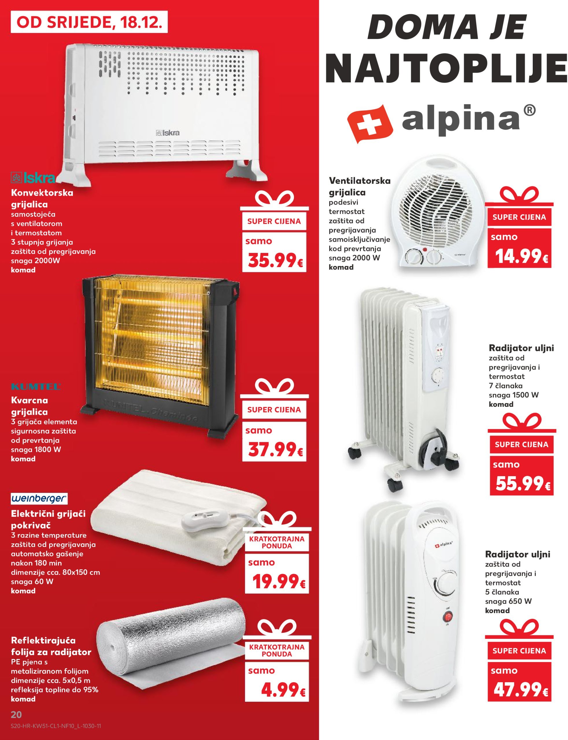 kaufland - Kaufland katalog vrijedi od 18.12. do 24.12. - page: 20