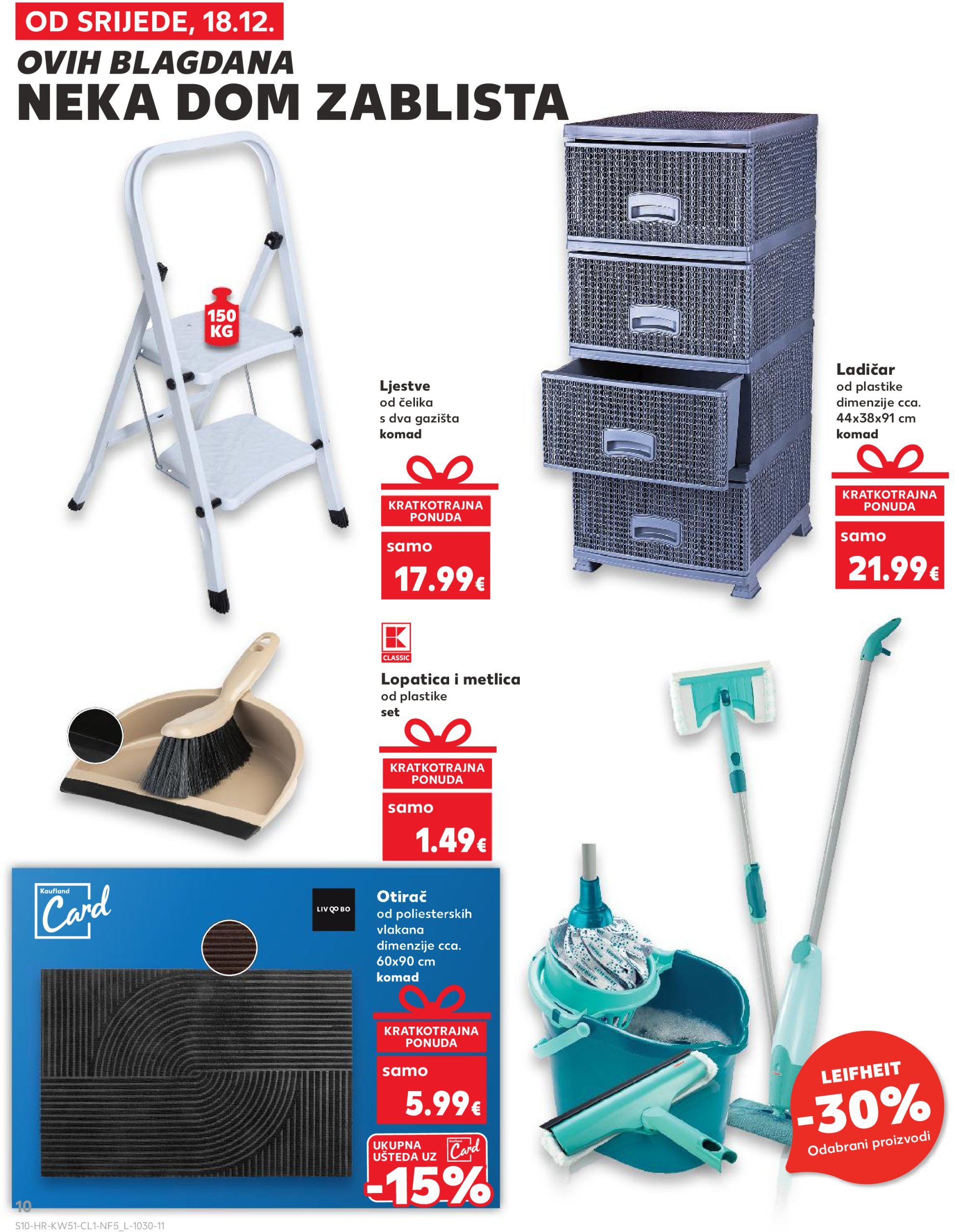 kaufland - Kaufland katalog vrijedi od 18.12. do 24.12. - page: 10