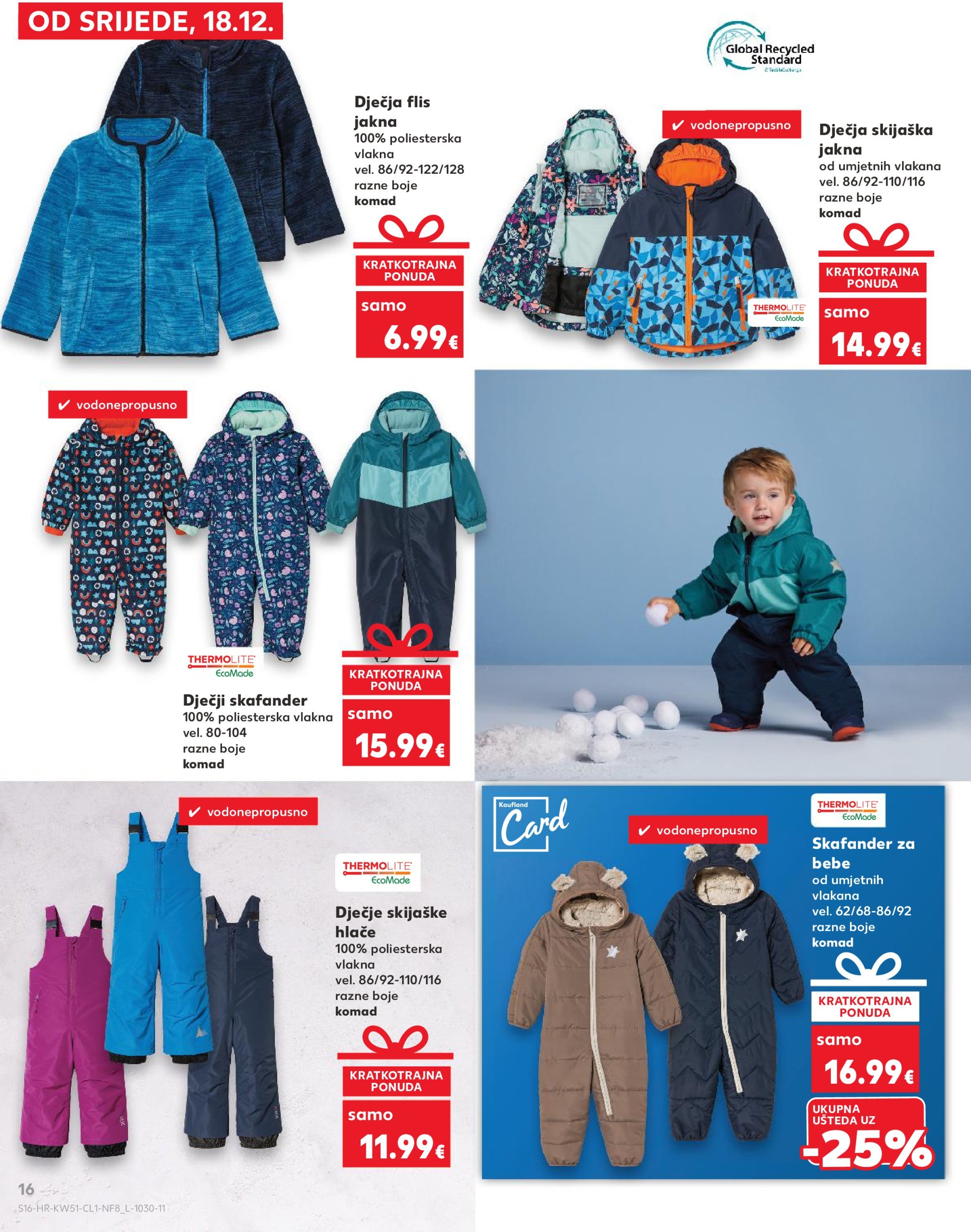 kaufland - Kaufland katalog vrijedi od 18.12. do 24.12. - page: 16