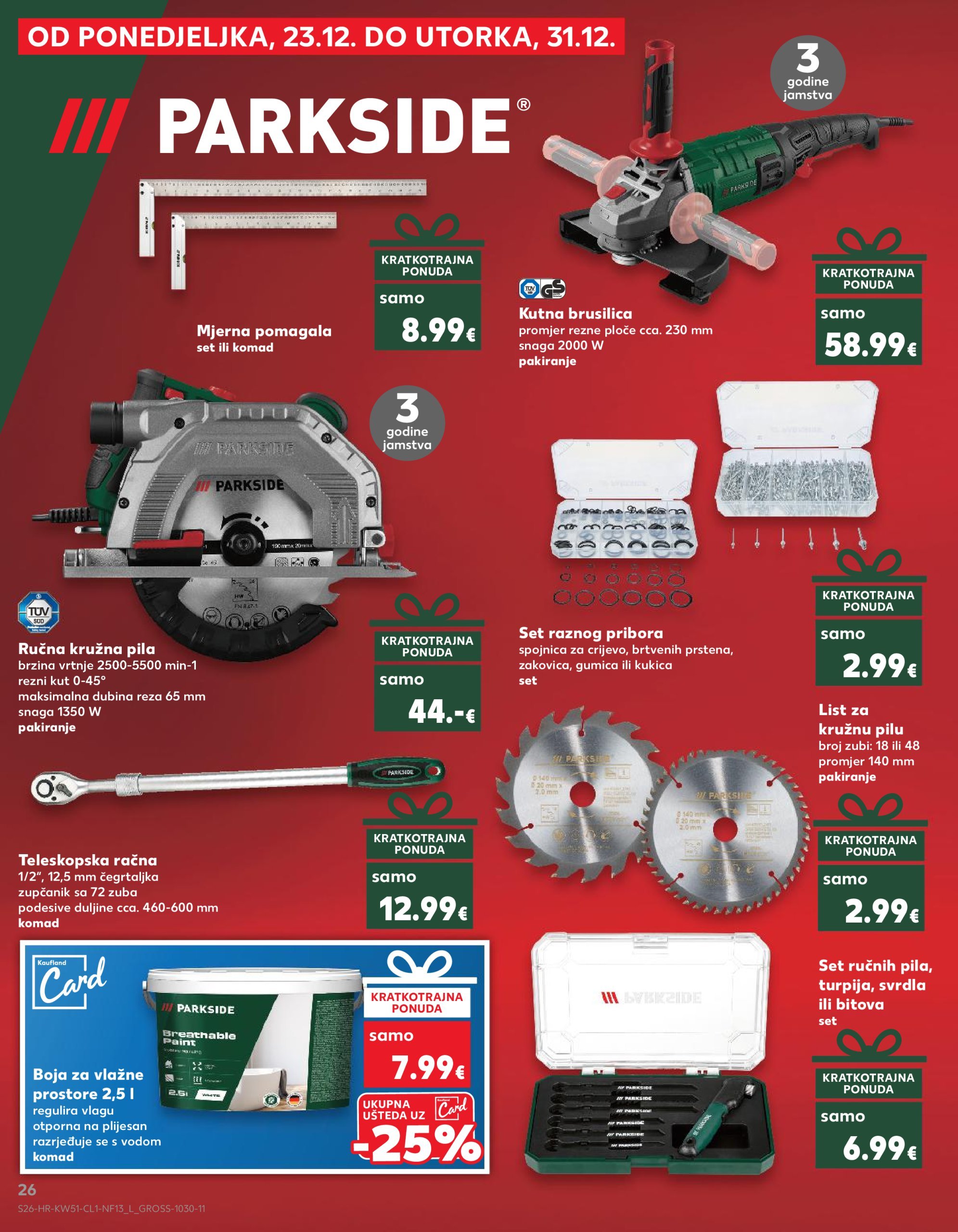 kaufland - Kaufland katalog vrijedi od 18.12. do 24.12. - page: 26