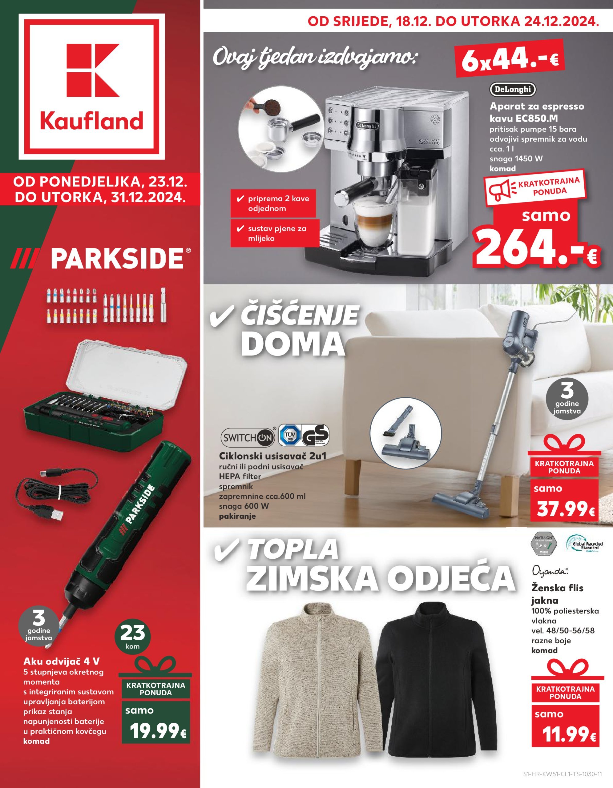 kaufland - Kaufland katalog vrijedi od 18.12. do 24.12.