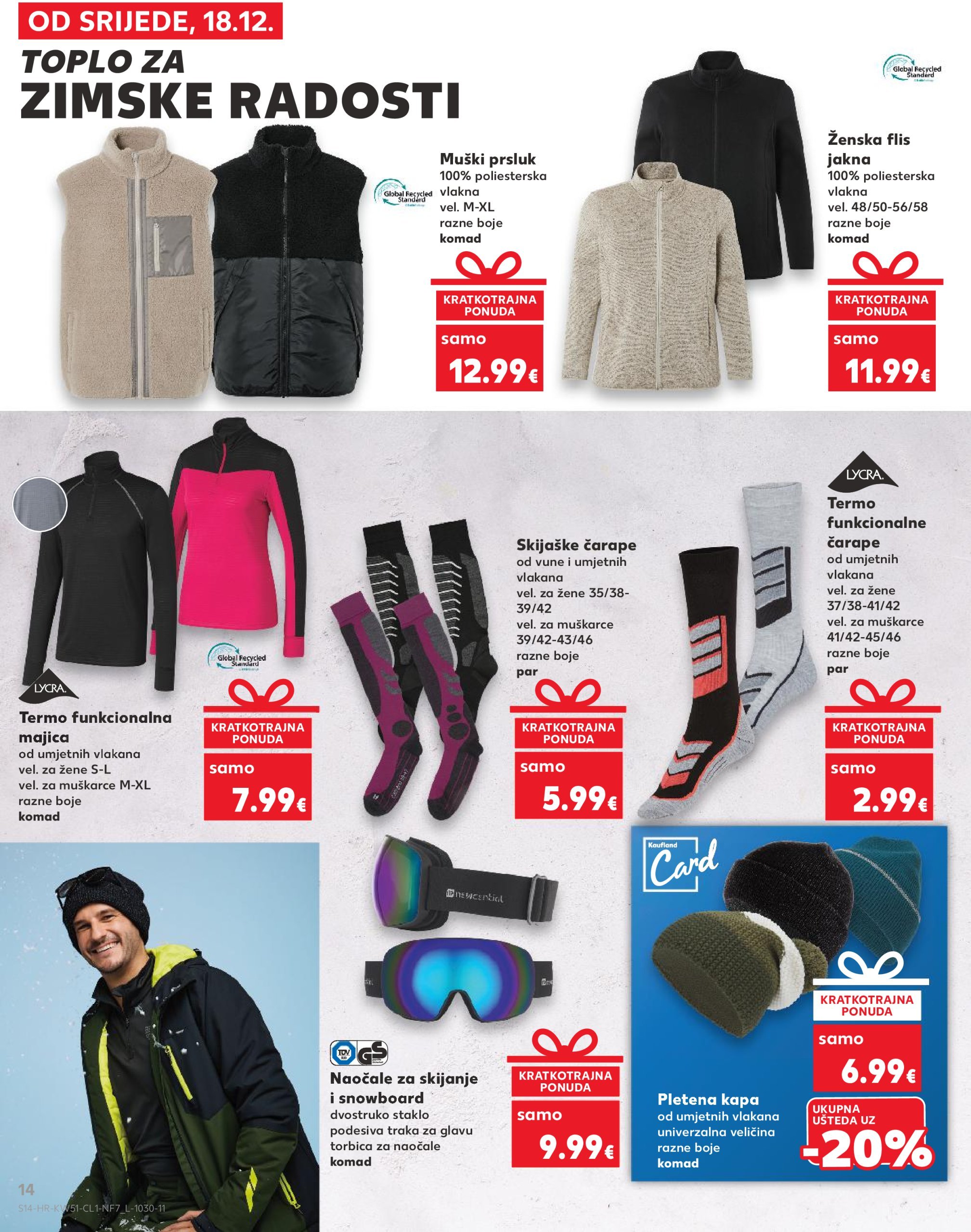 kaufland - Kaufland katalog vrijedi od 18.12. do 24.12. - page: 14