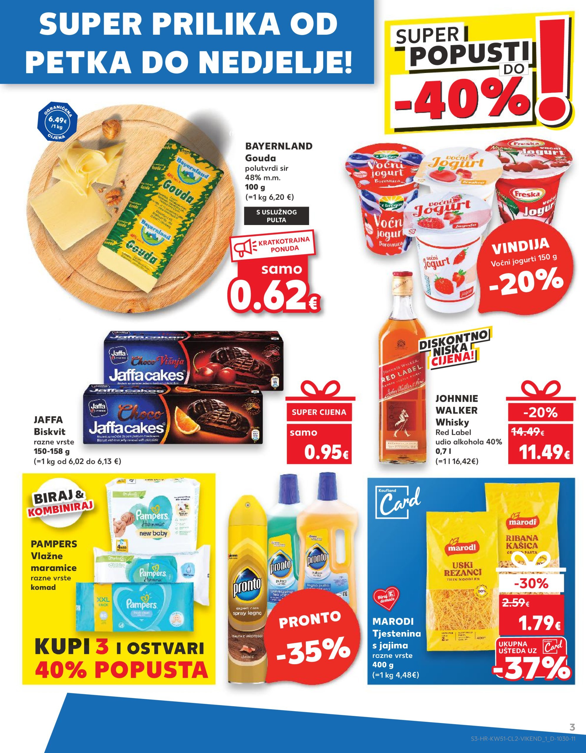 kaufland - Kaufland - Mega Vikend katalog vrijedi od 20.12. do 22.12. - page: 3