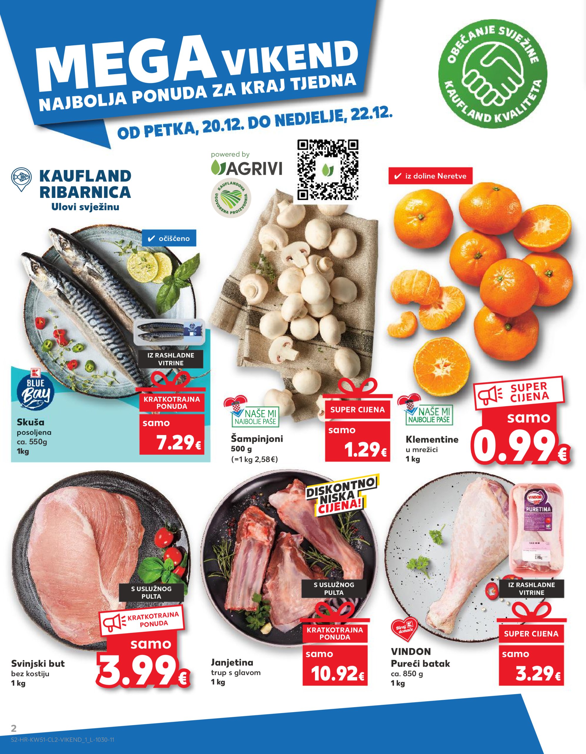 kaufland - Kaufland - Mega Vikend katalog vrijedi od 20.12. do 22.12. - page: 2