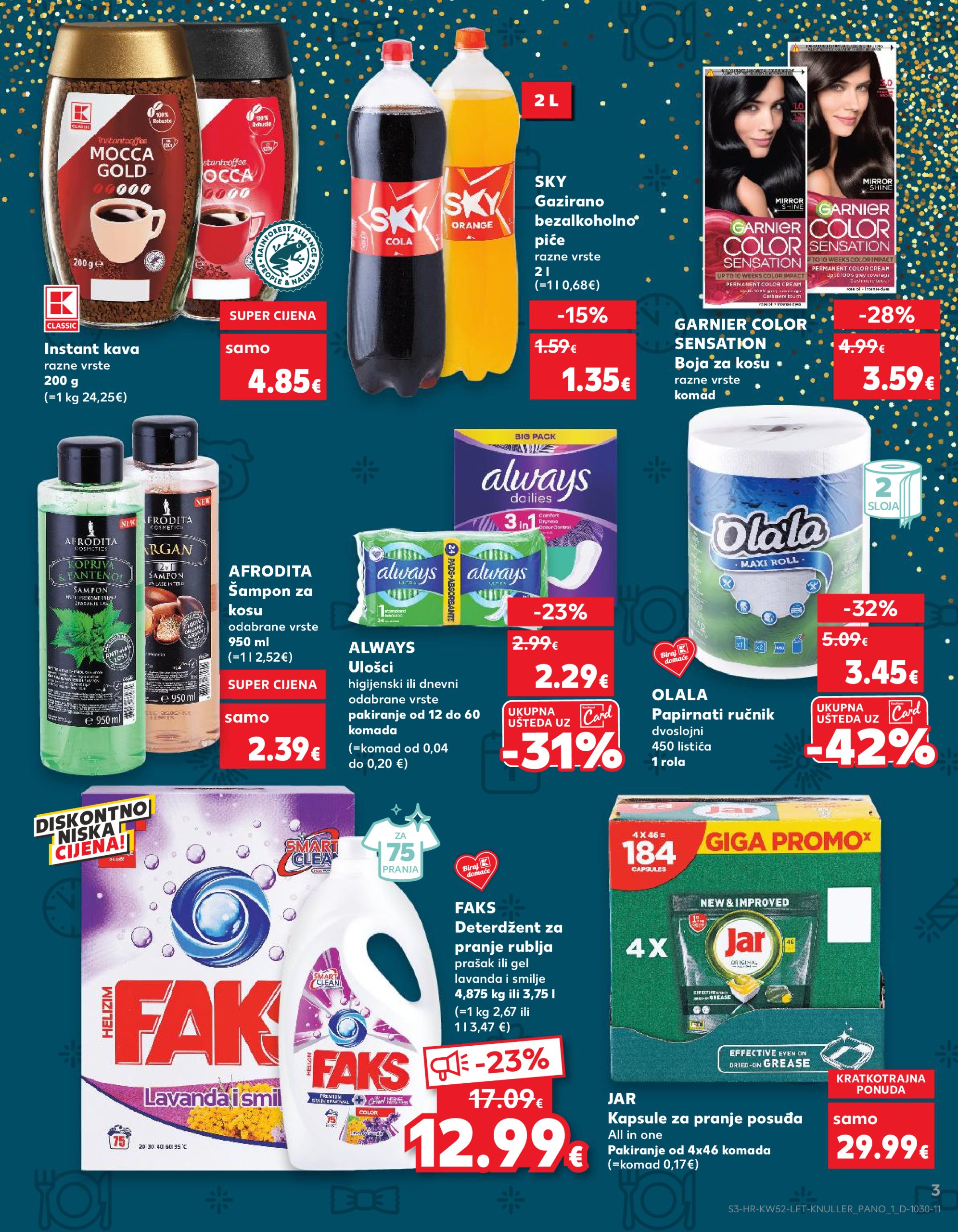 kaufland - Kaufland katalog vrijedi od 27.12. do 31.12. - page: 3