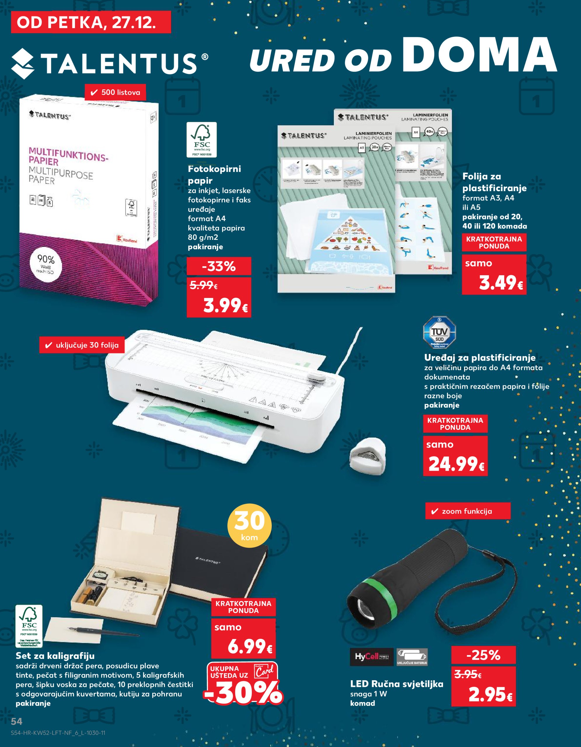 kaufland - Kaufland katalog vrijedi od 27.12. do 31.12. - page: 54