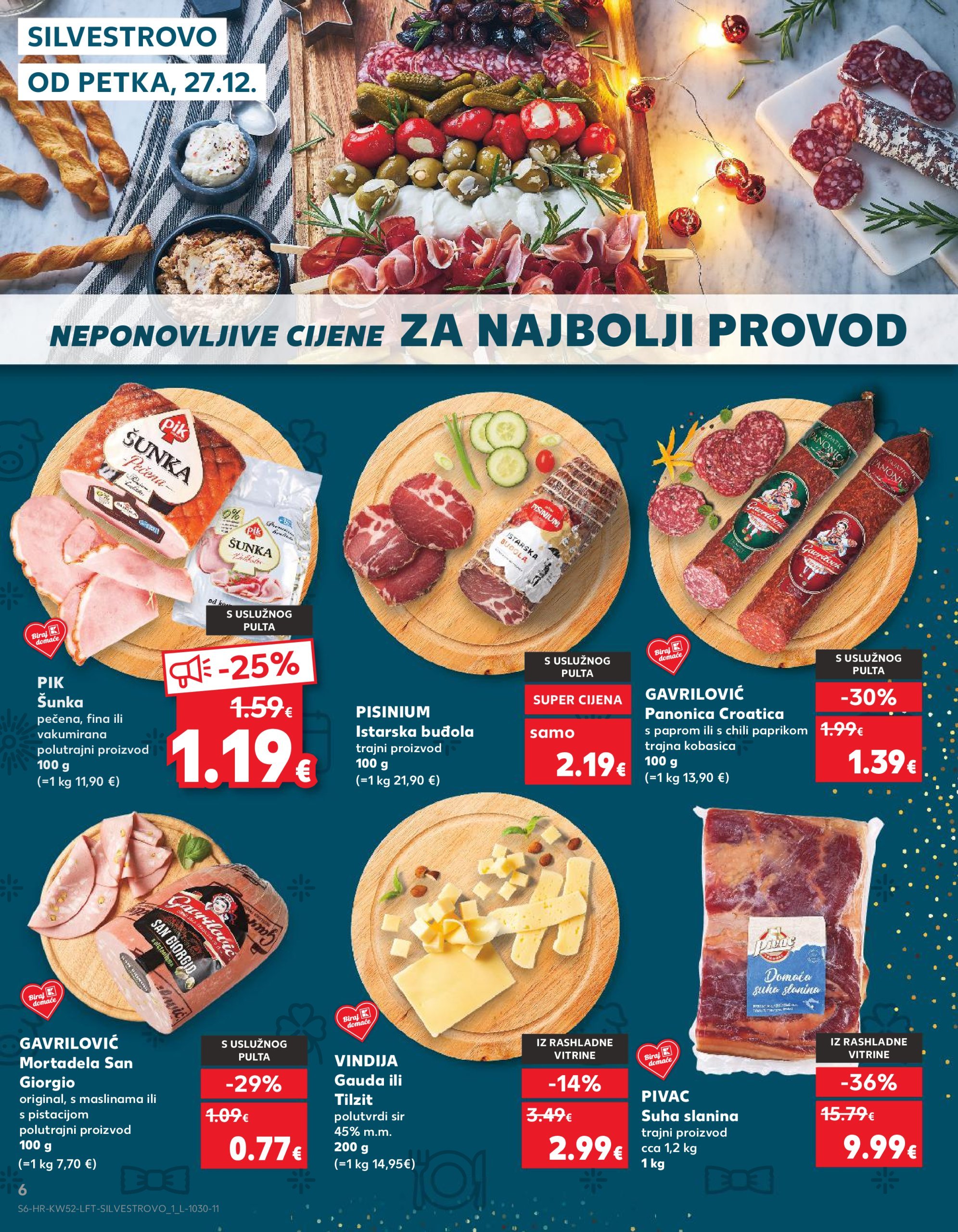 kaufland - Kaufland katalog vrijedi od 27.12. do 31.12. - page: 6