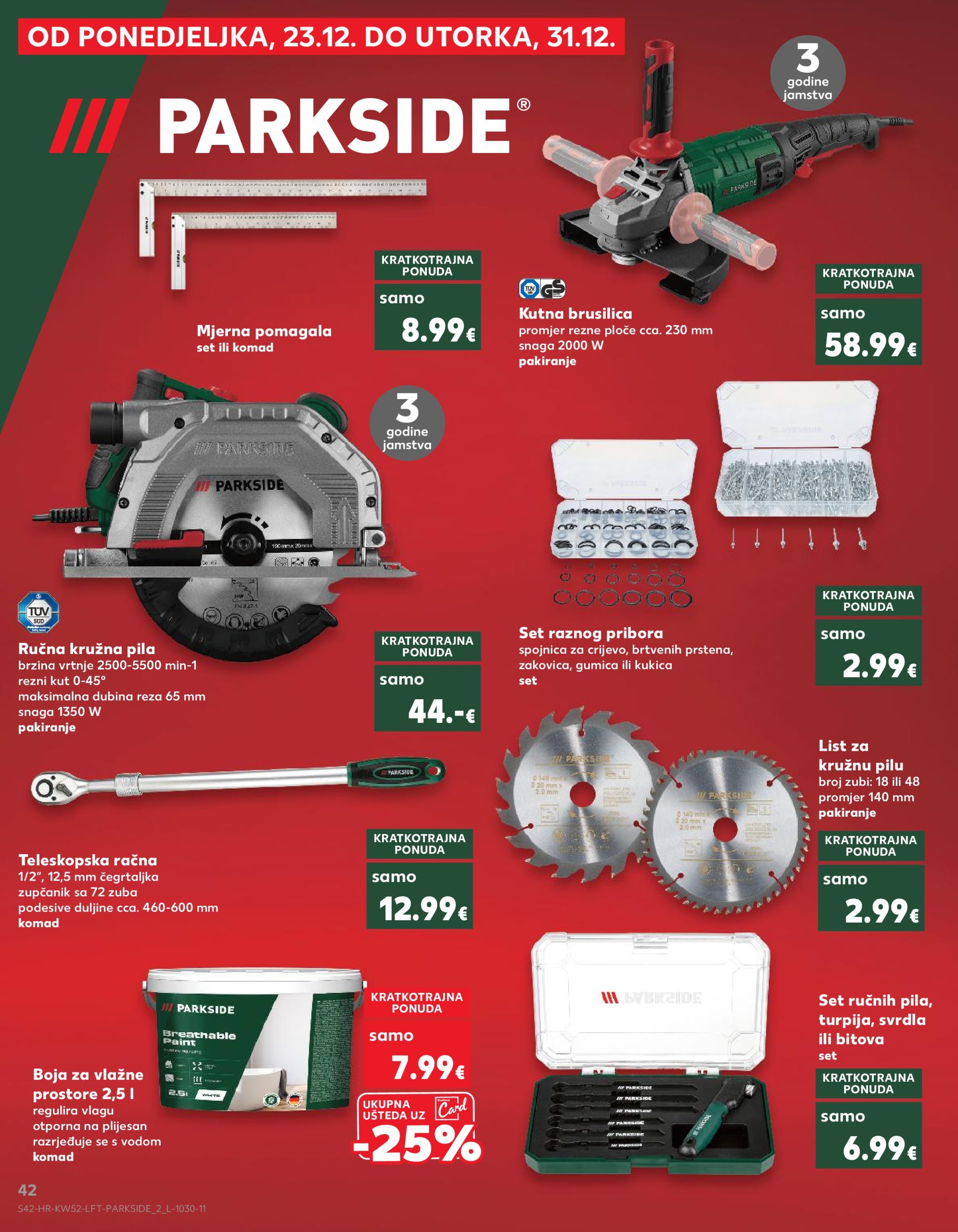 kaufland - Kaufland katalog vrijedi od 27.12. do 31.12. - page: 42