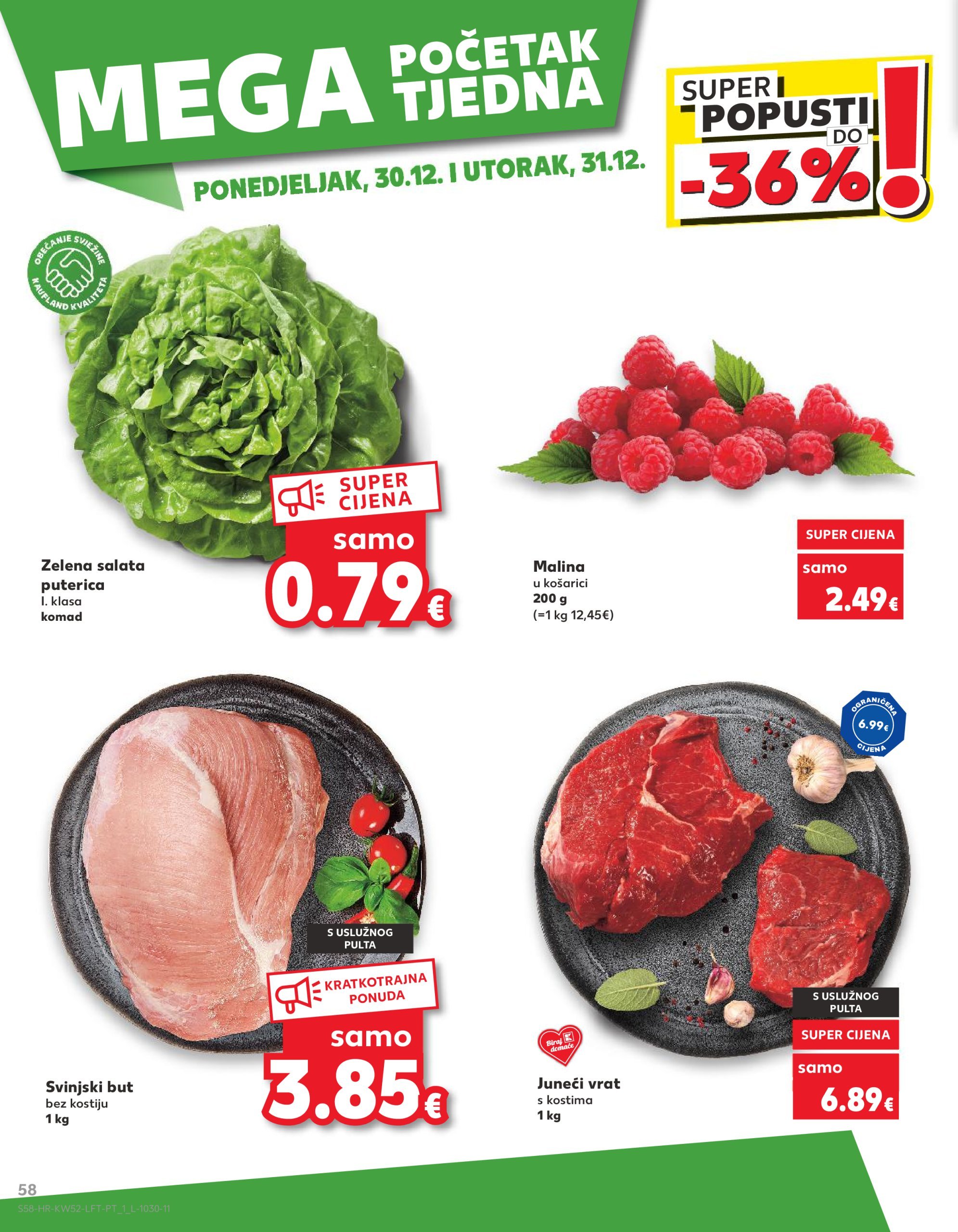 kaufland - Kaufland katalog vrijedi od 27.12. do 31.12. - page: 58