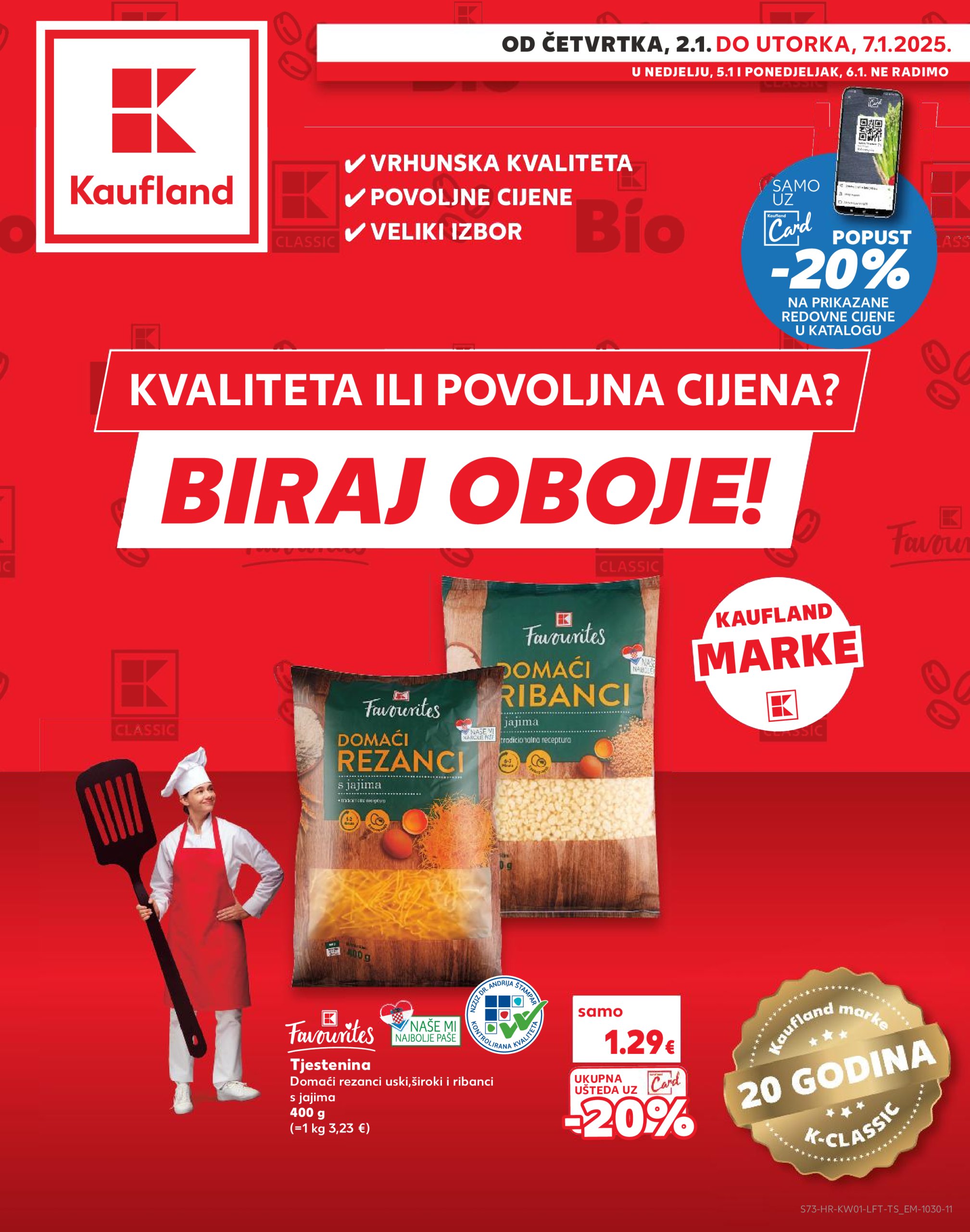 kaufland - Kaufland katalog vrijedi od 02.01. do 07.01. - page: 73