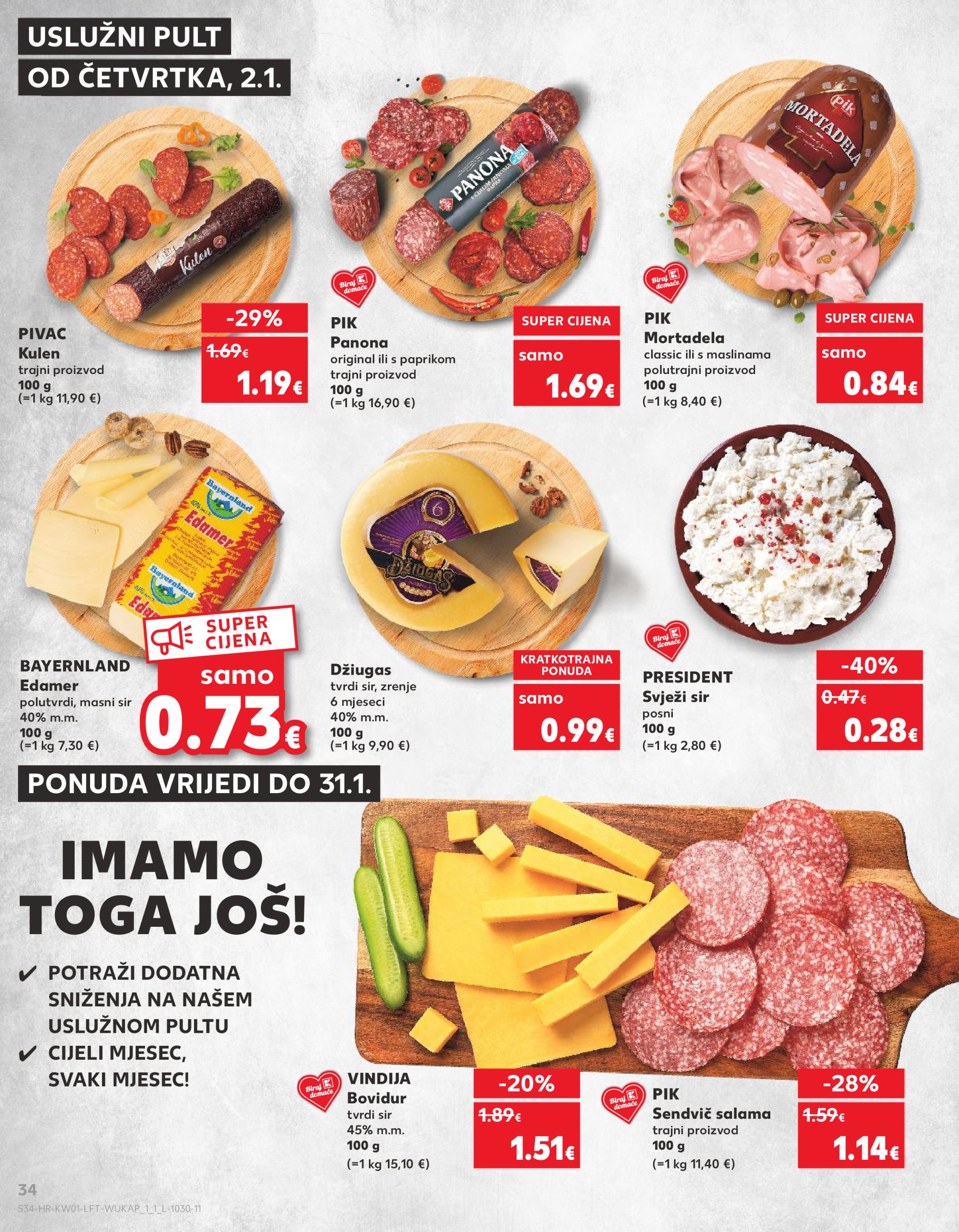 kaufland - Kaufland katalog vrijedi od 02.01. do 07.01. - page: 34