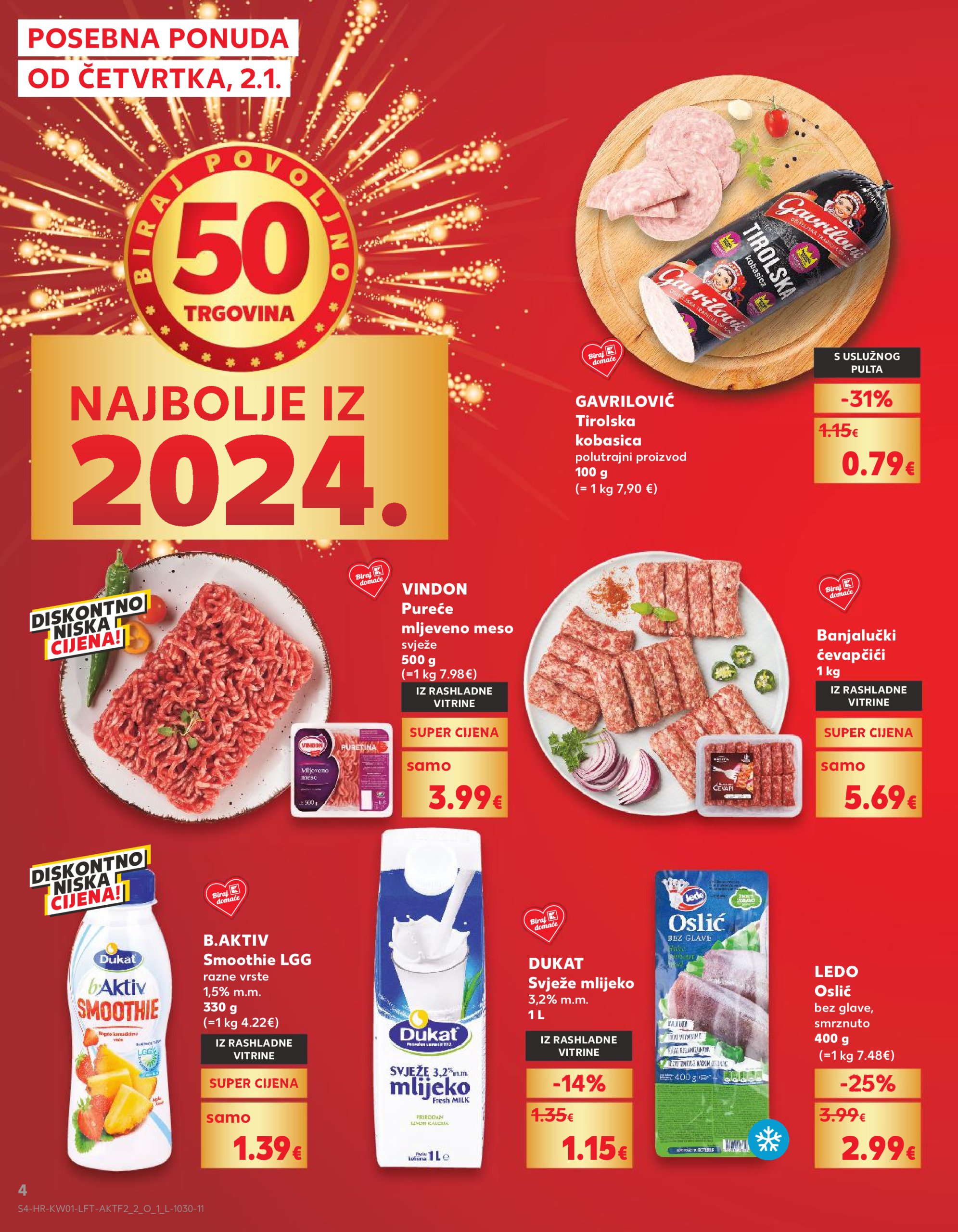 kaufland - Kaufland katalog vrijedi od 02.01. do 07.01. - page: 4