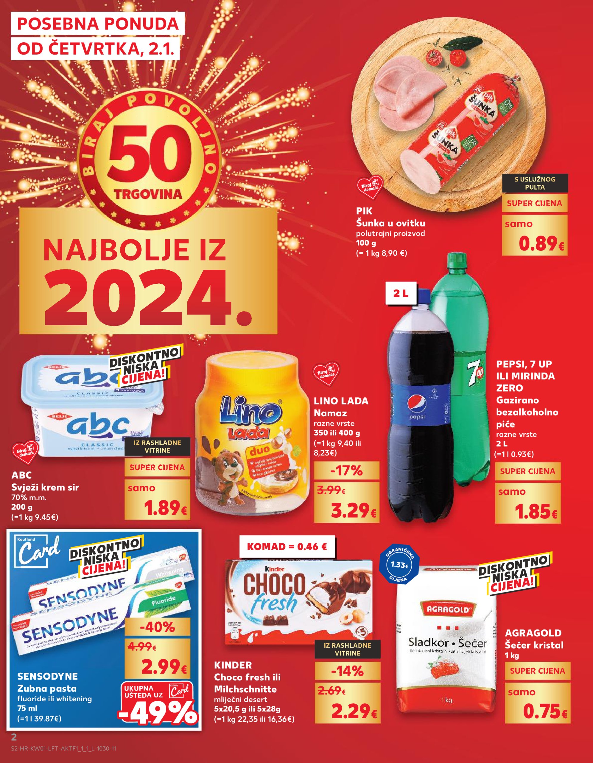 kaufland - Kaufland katalog vrijedi od 02.01. do 07.01. - page: 2