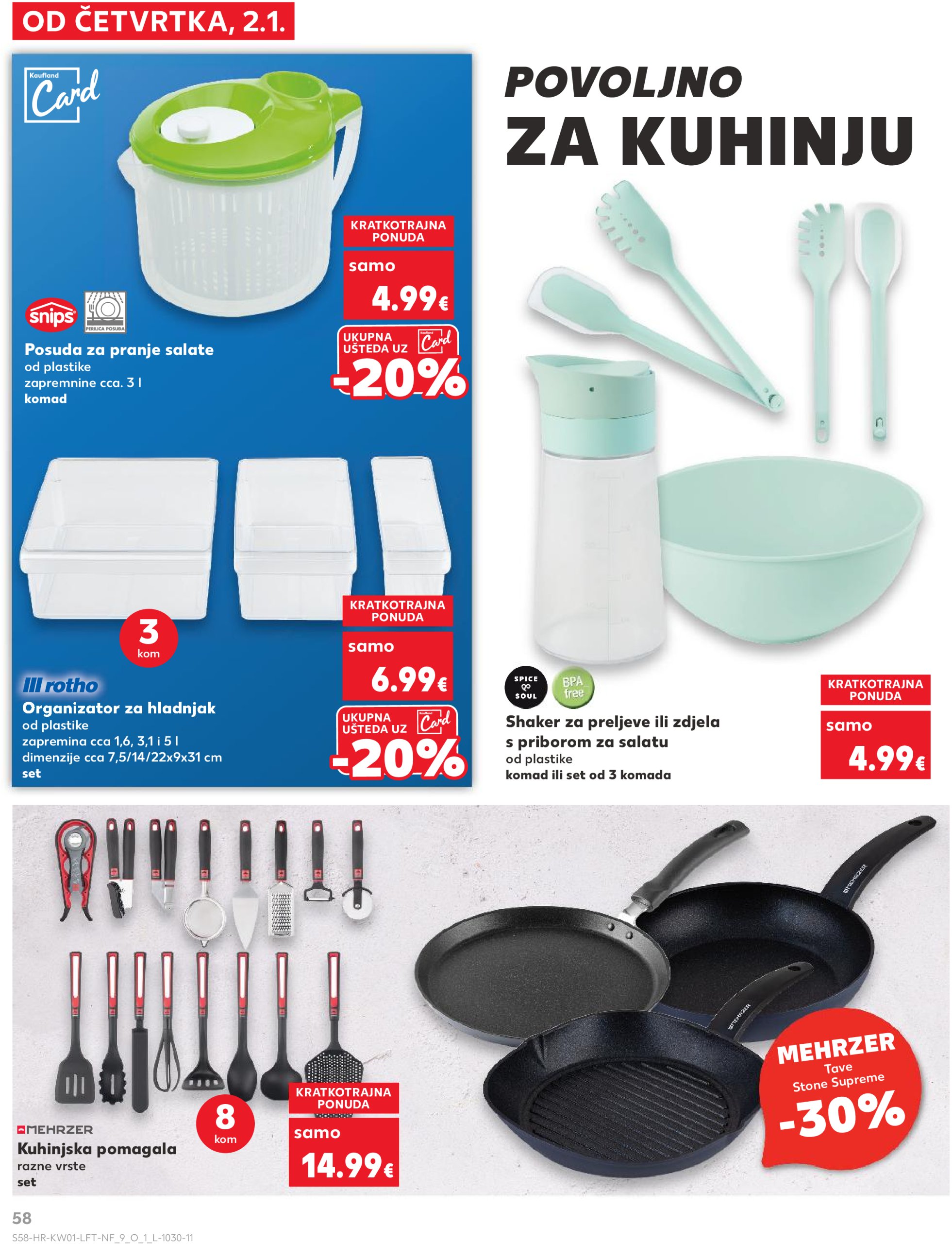 kaufland - Kaufland katalog vrijedi od 02.01. do 07.01. - page: 58