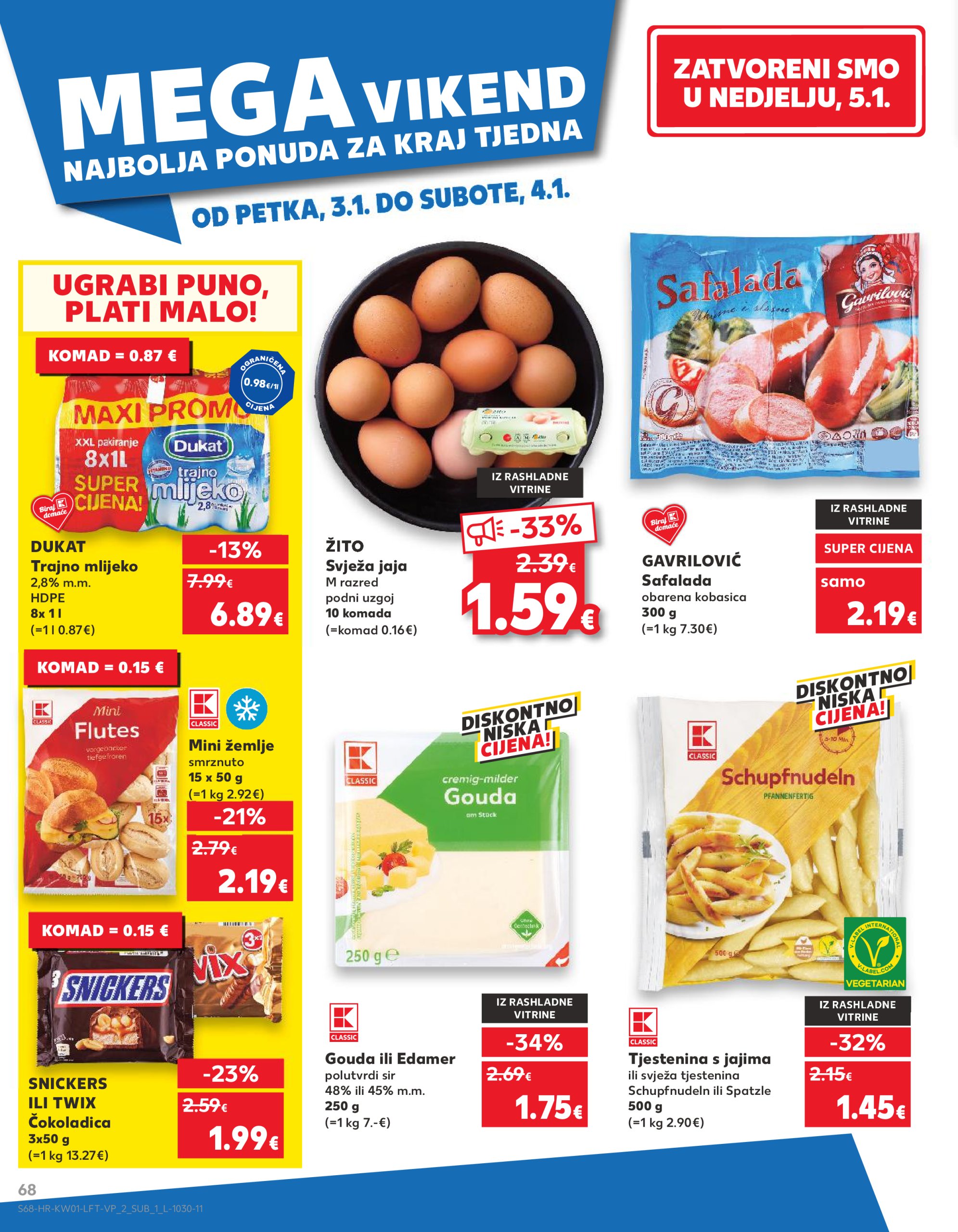 kaufland - Kaufland katalog vrijedi od 02.01. do 07.01. - page: 68