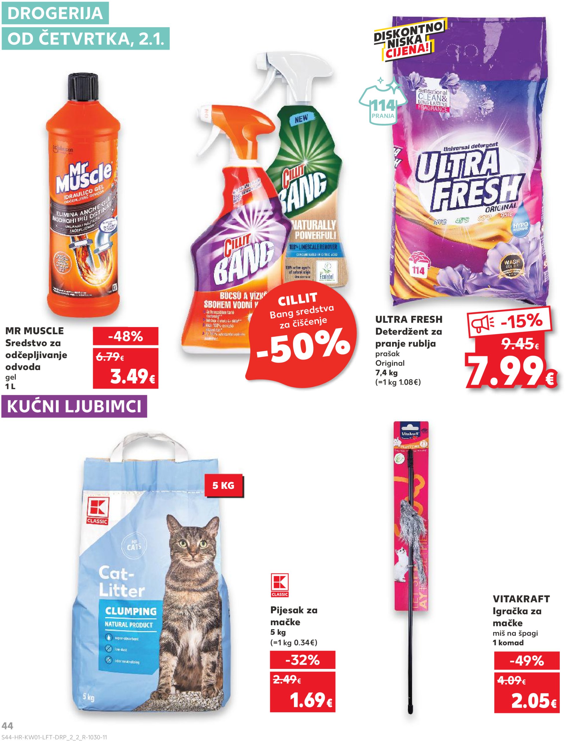 kaufland - Kaufland katalog vrijedi od 02.01. do 07.01. - page: 44