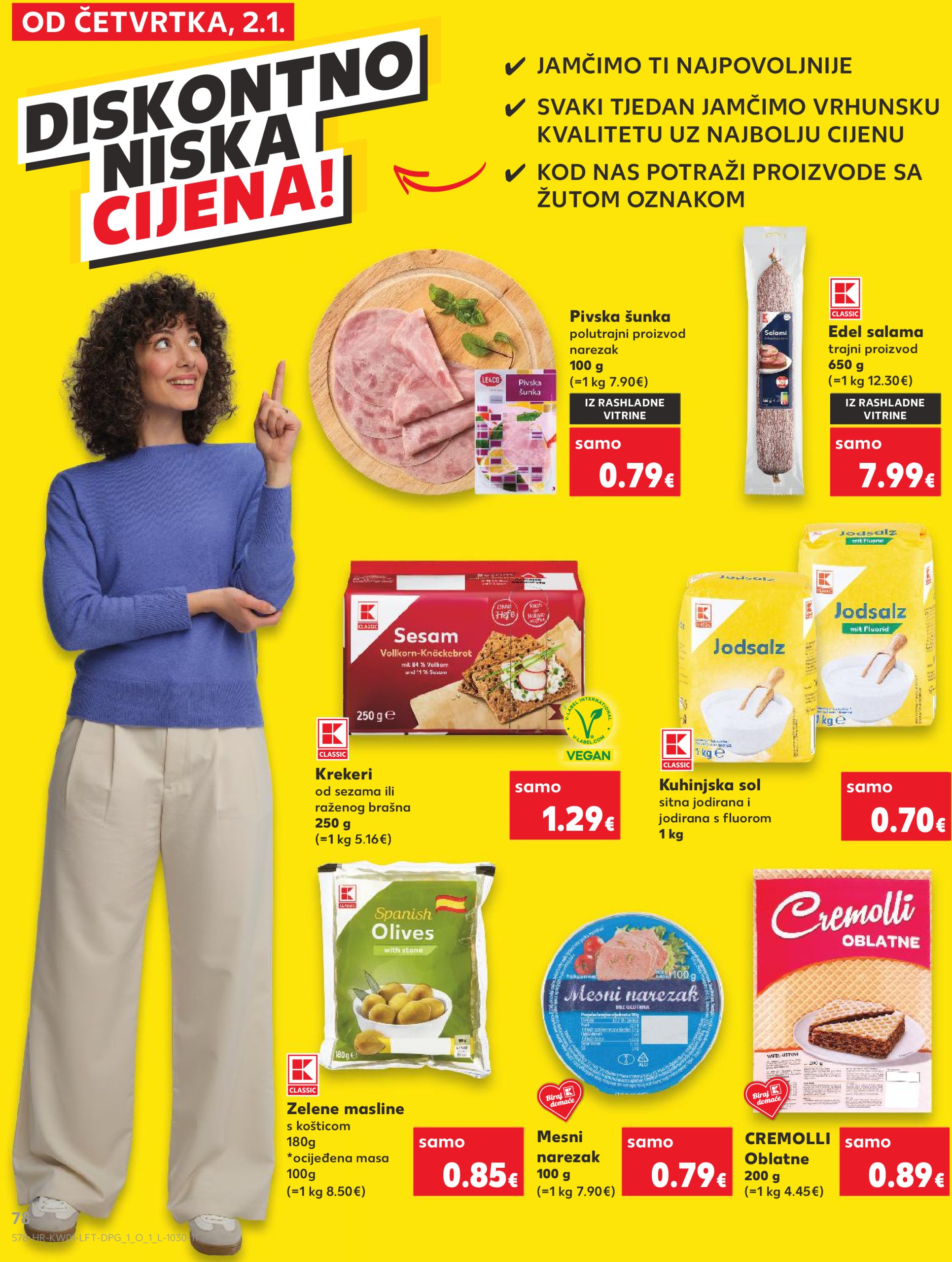 kaufland - Kaufland katalog vrijedi od 02.01. do 07.01. - page: 78