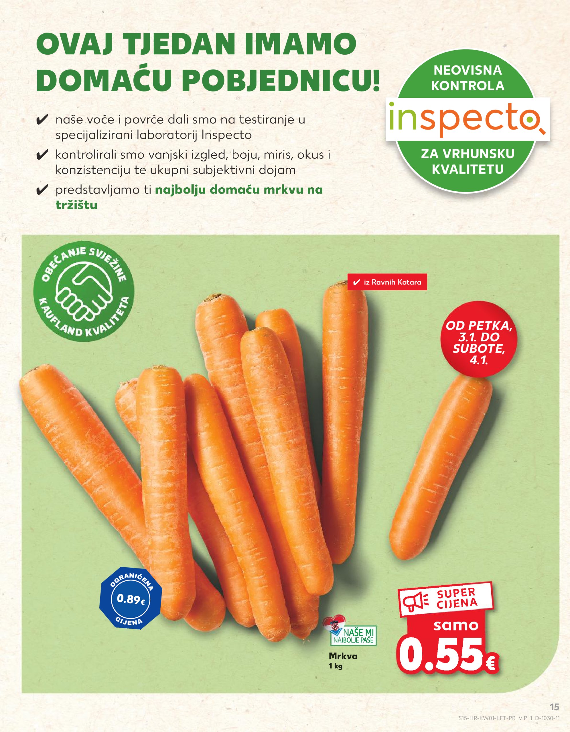 kaufland - Kaufland katalog vrijedi od 02.01. do 07.01. - page: 15