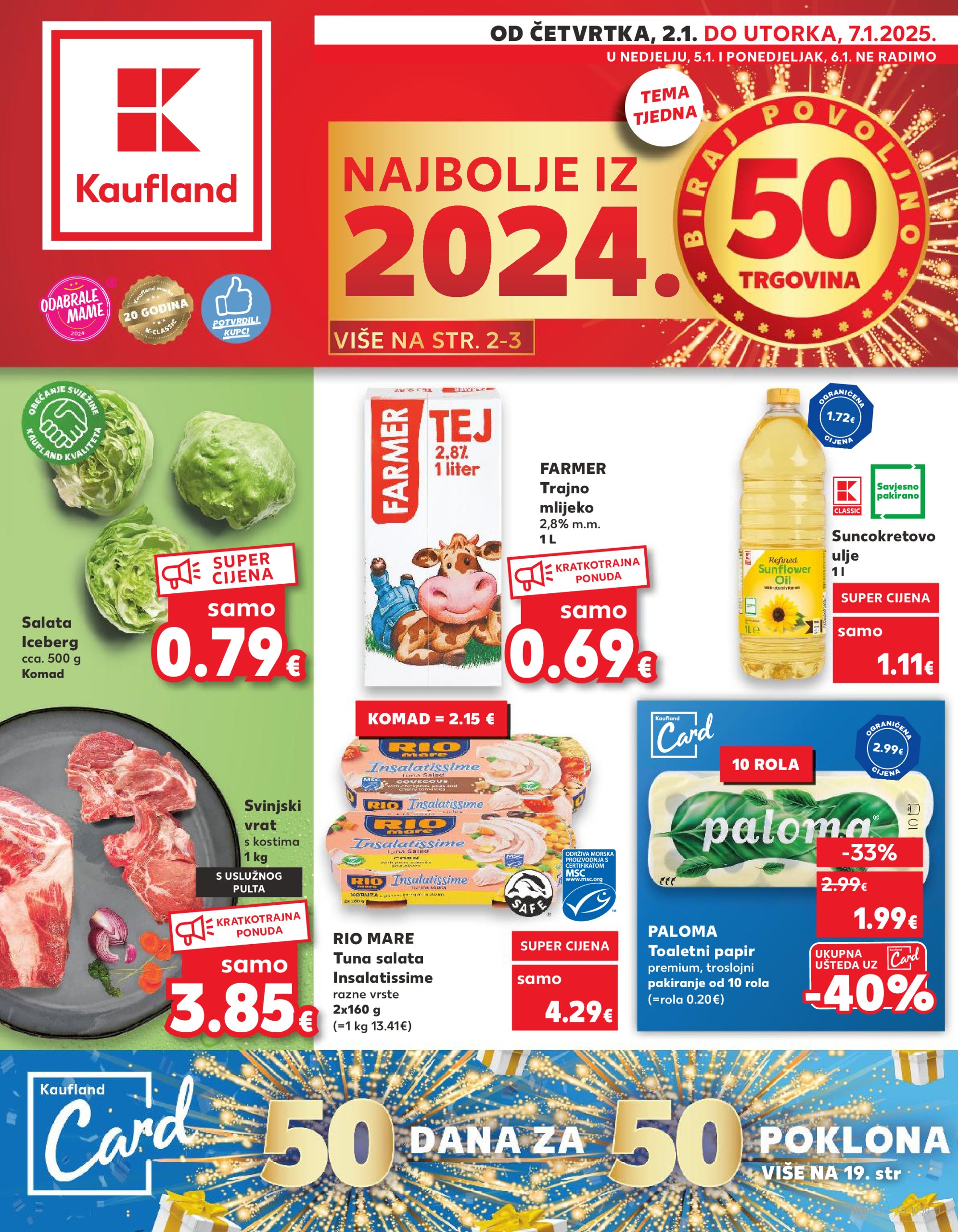 kaufland - Kaufland katalog vrijedi od 02.01. do 07.01.