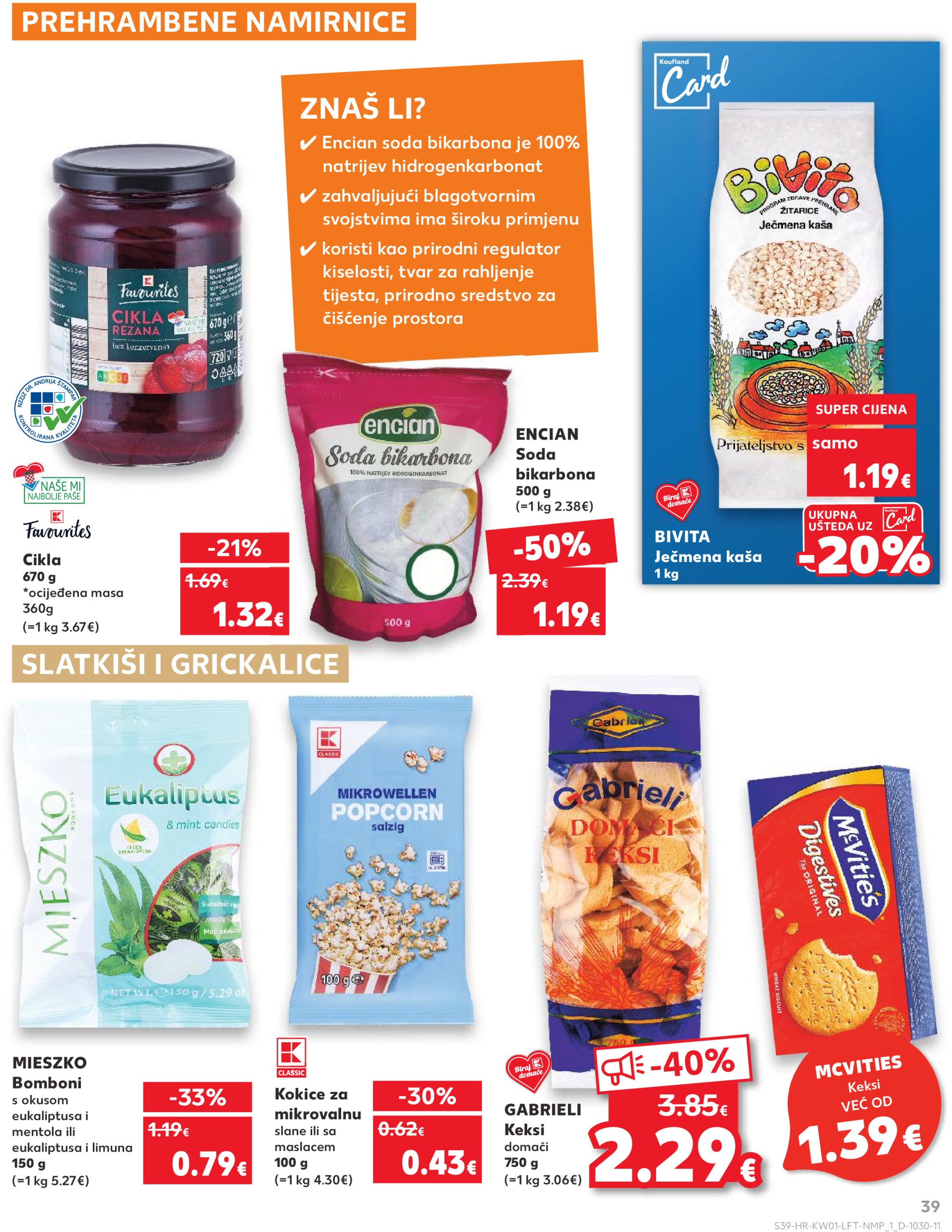 kaufland - Kaufland katalog vrijedi od 02.01. do 07.01. - page: 39